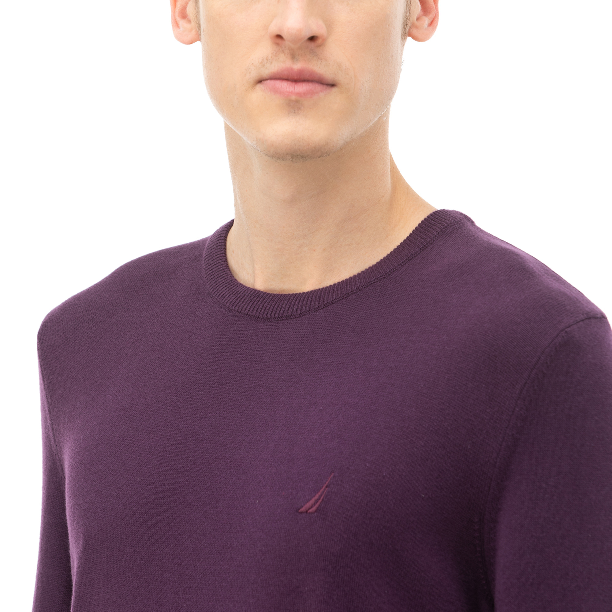 NAUTICA ERKEK MOR TRİKO