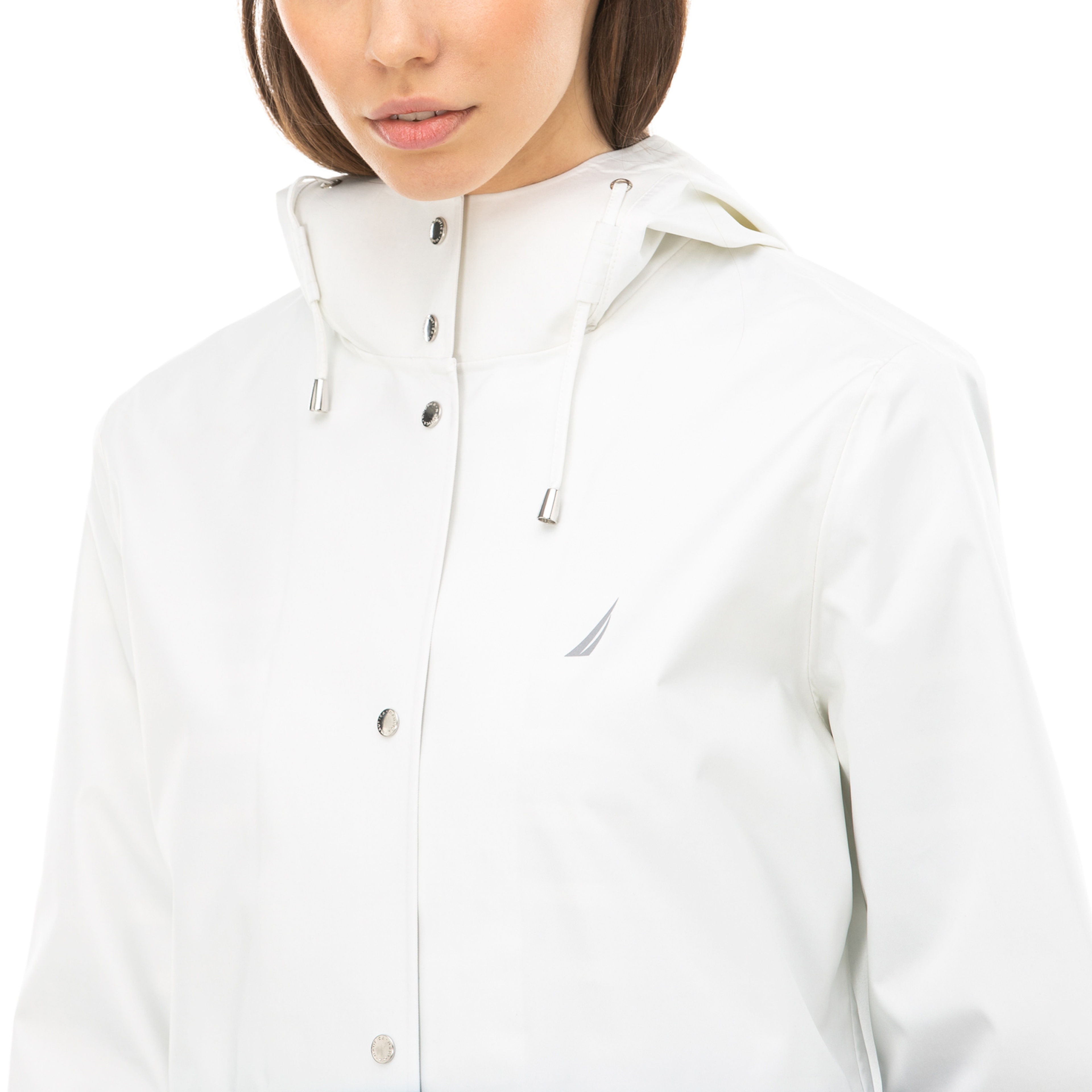 NAUTICA KADIN BEYAZ YAĞMURLUK