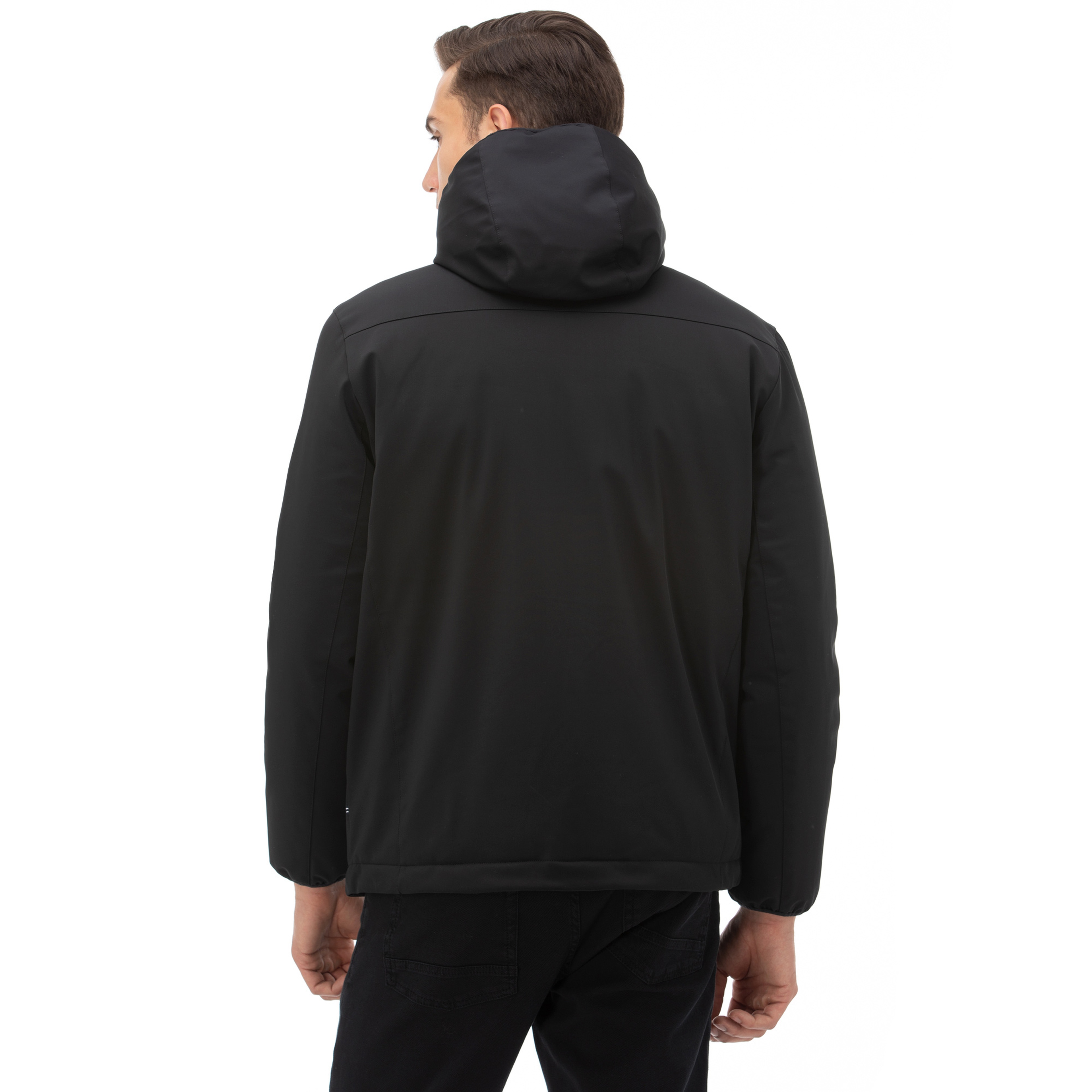 NAUTICA ERKEK SİYAH SU GEÇİRMEZ MONT