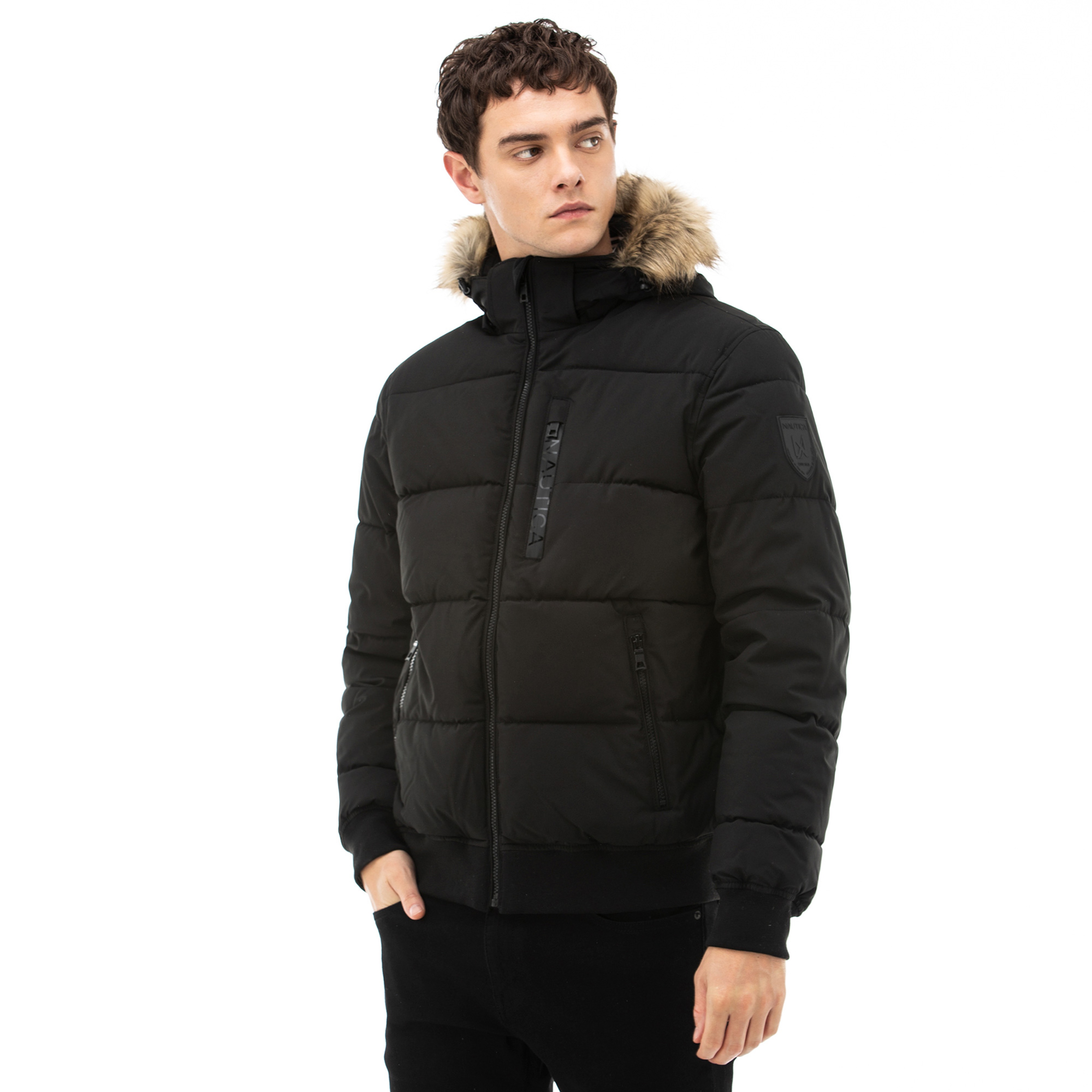 NAUTICA ERKEK SİYAH MONT