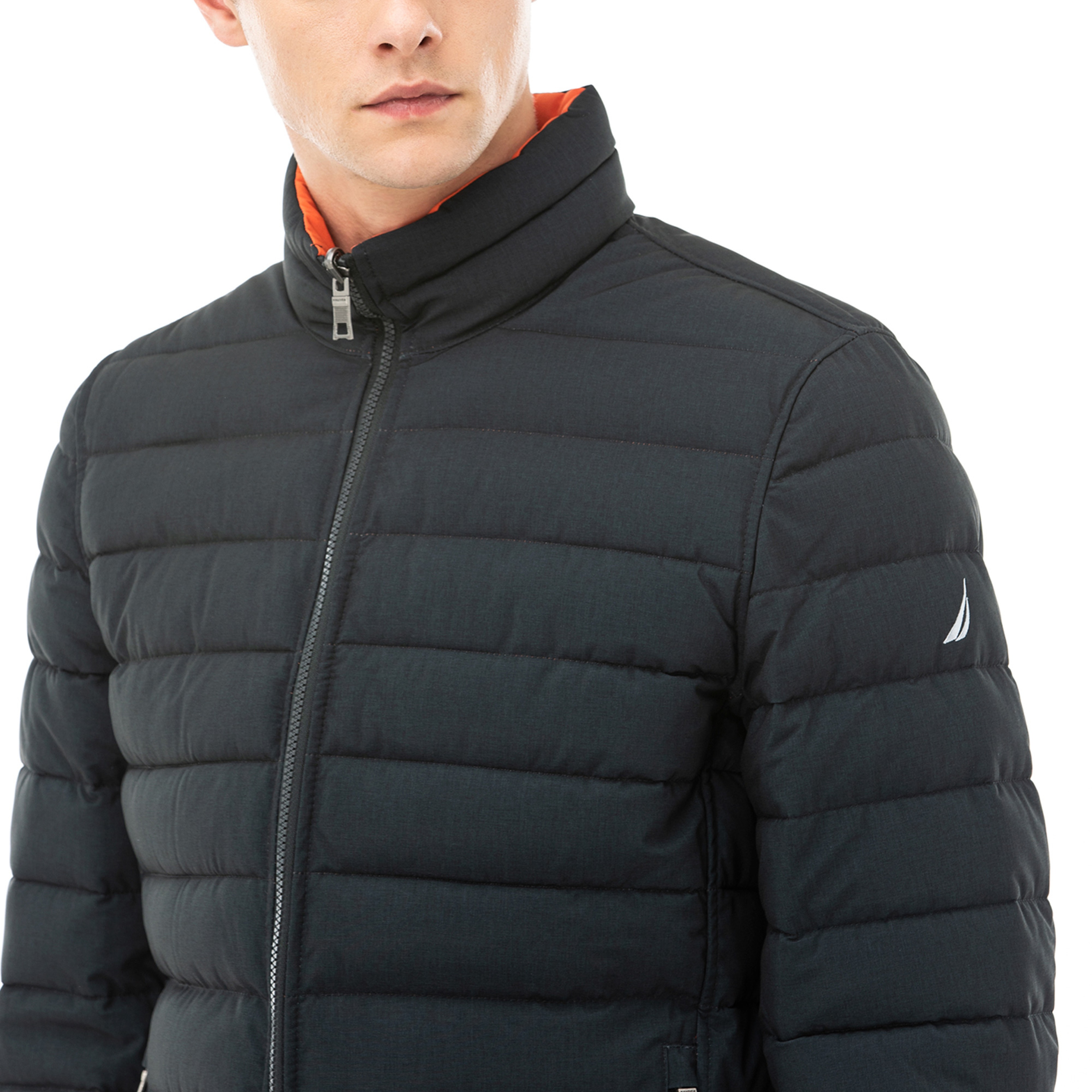 NAUTICA ERKEK SİYAH ÇİFT TARAFLI MONT