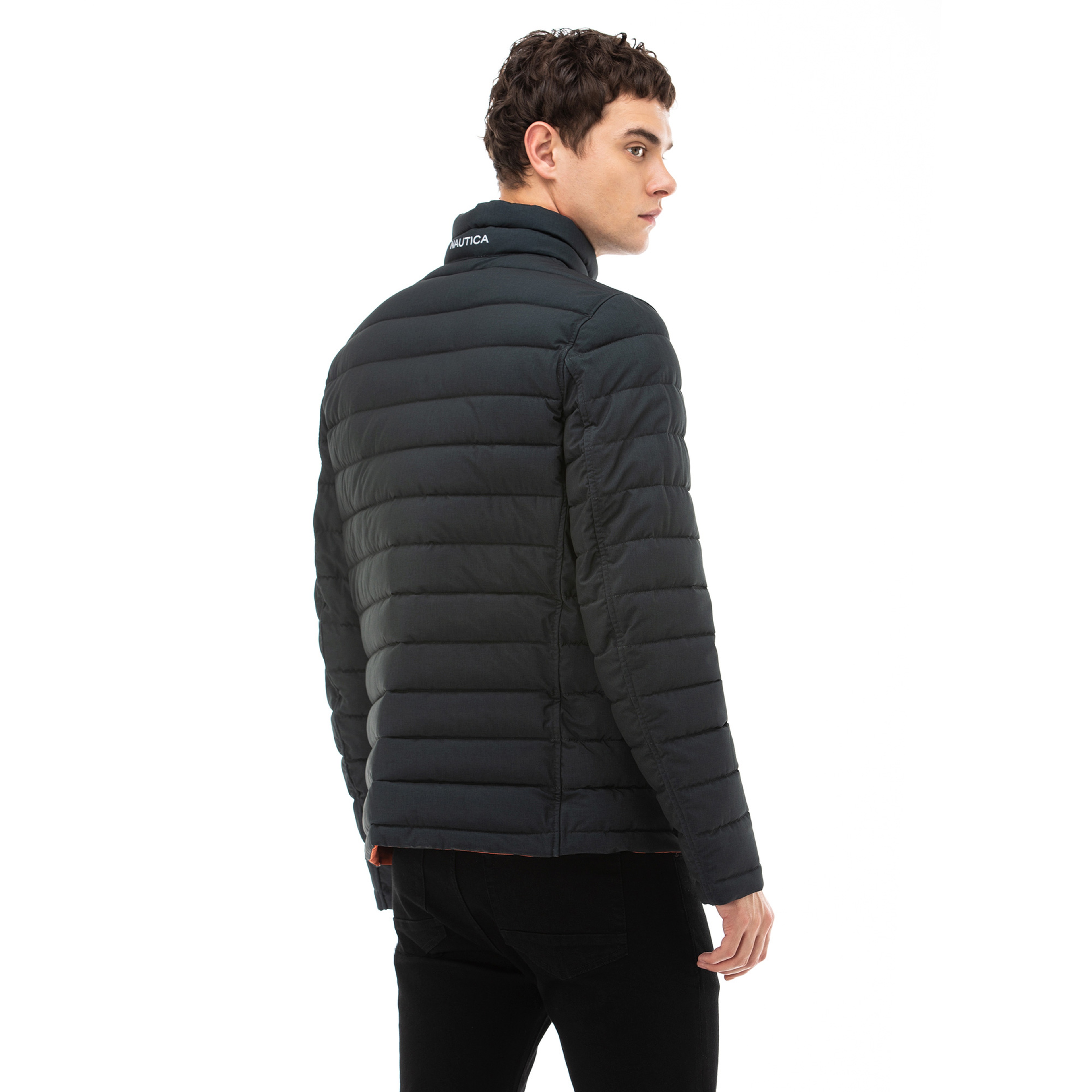 NAUTICA ERKEK SİYAH ÇİFT TARAFLI MONT