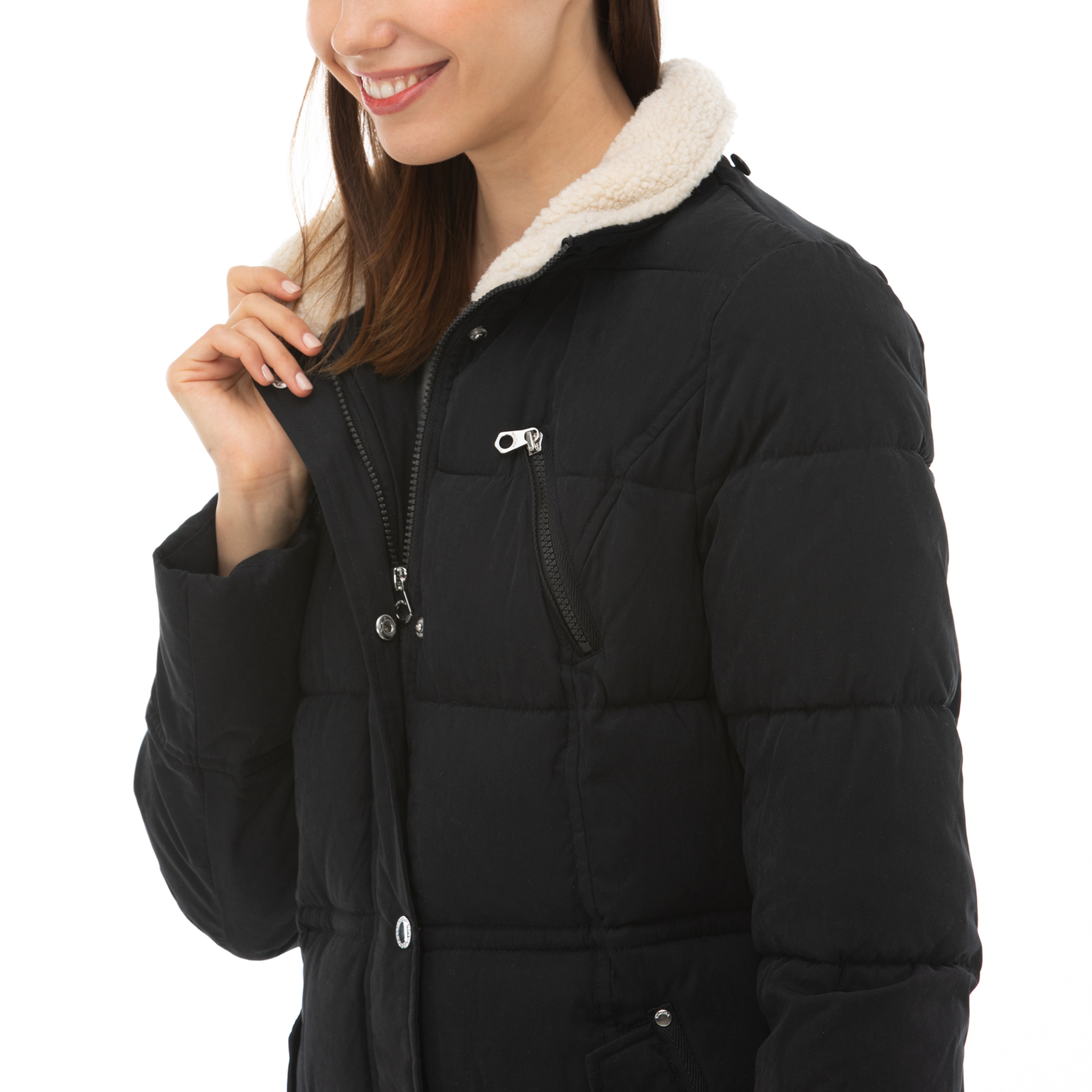 NAUTICA KADIN SİYAH MONT