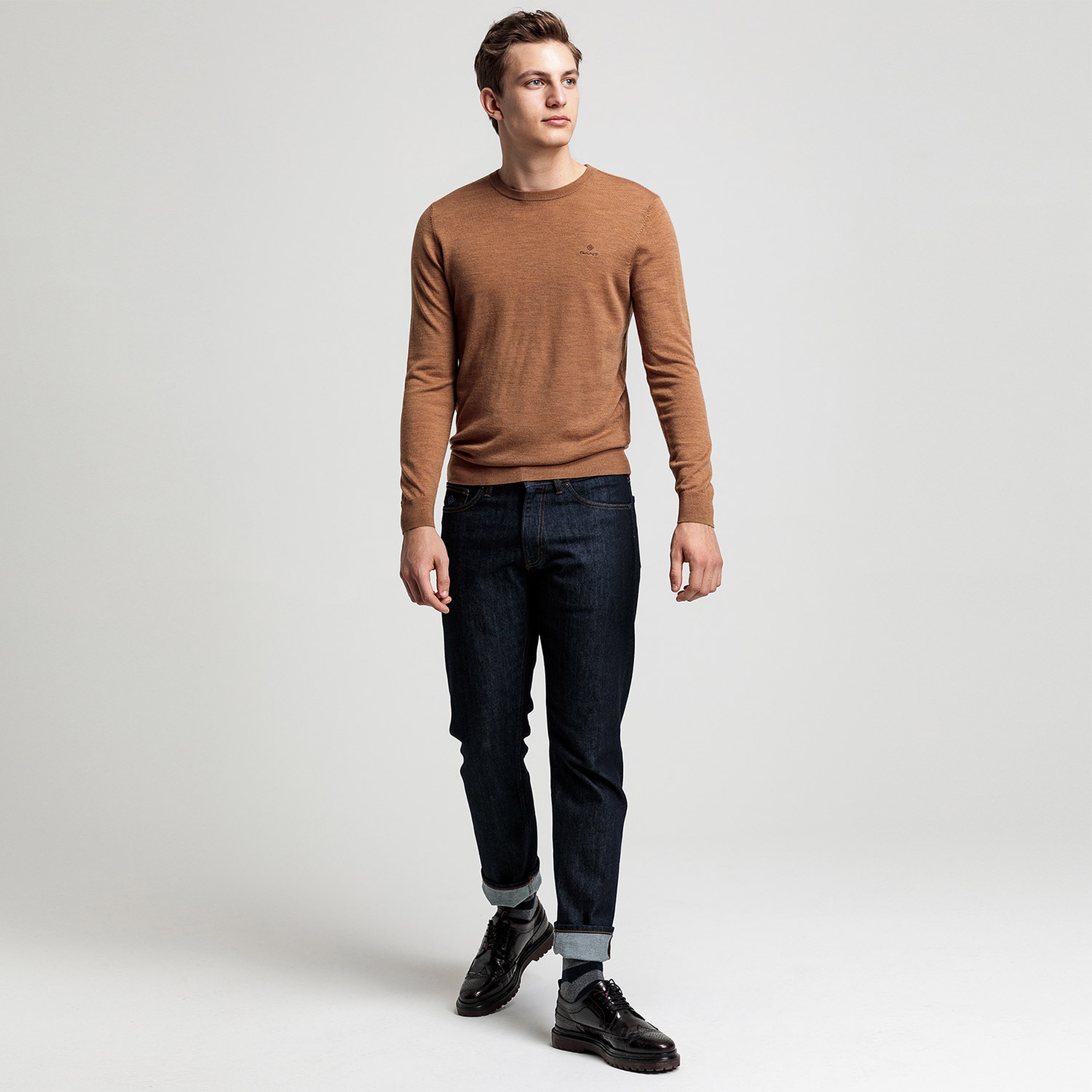 GANT Erkek Bej Yün Triko