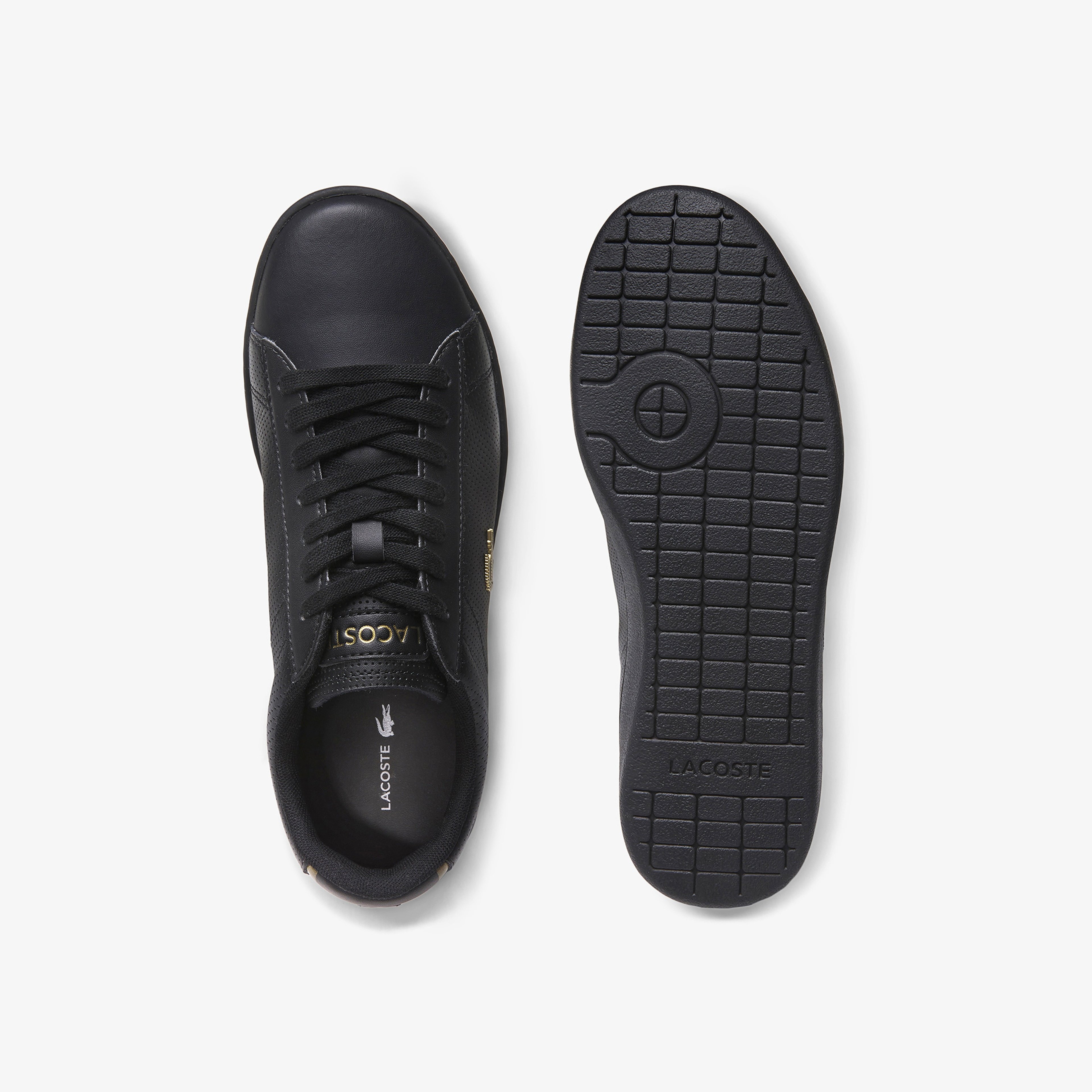 Lacoste Carnaby Evo 0120 1 Sfa Kadın Deri Siyah Sneaker