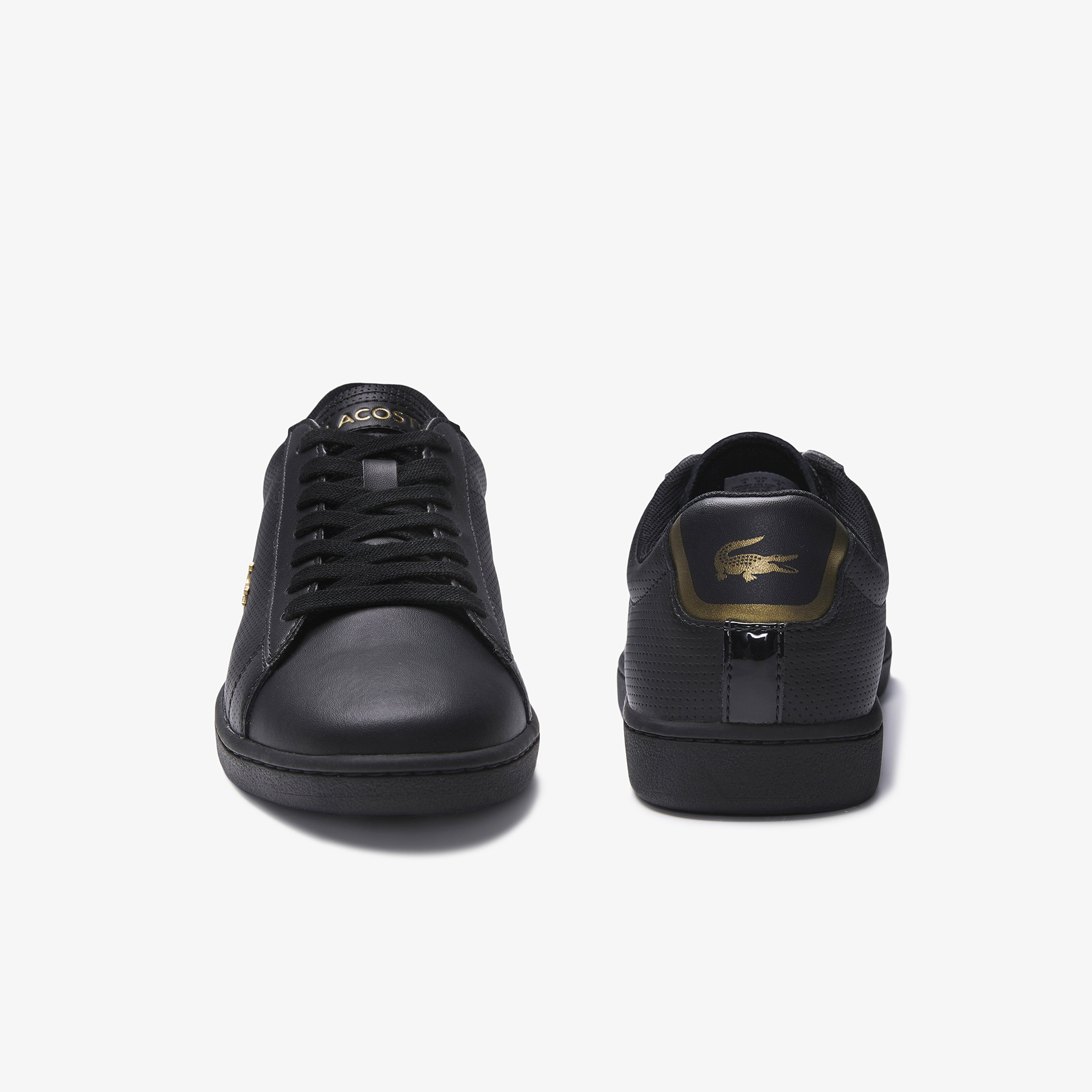 Lacoste Carnaby Evo 0120 1 Sfa Kadın Deri Siyah Sneaker