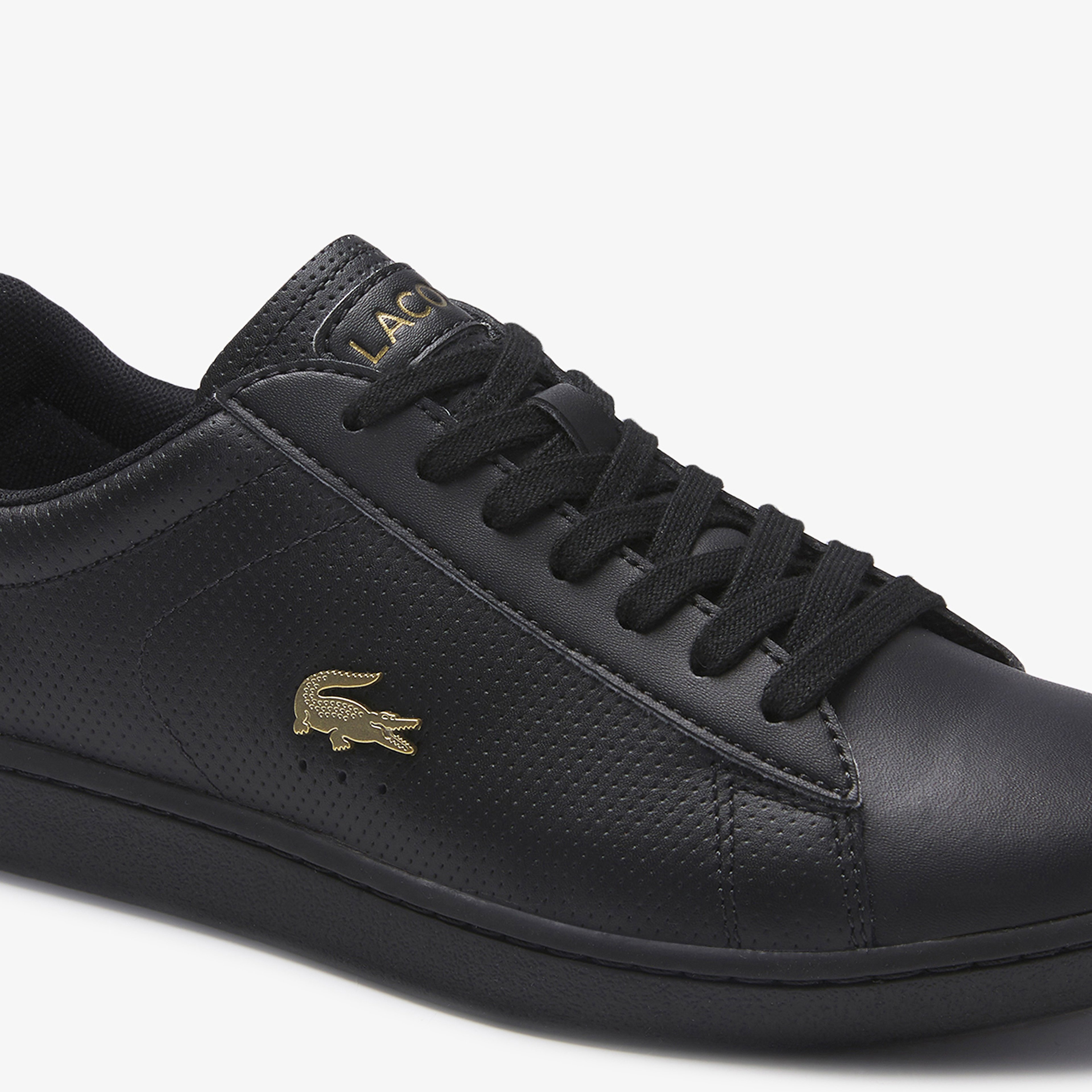 Lacoste Carnaby Evo 0120 1 Sfa Kadın Deri Siyah Sneaker
