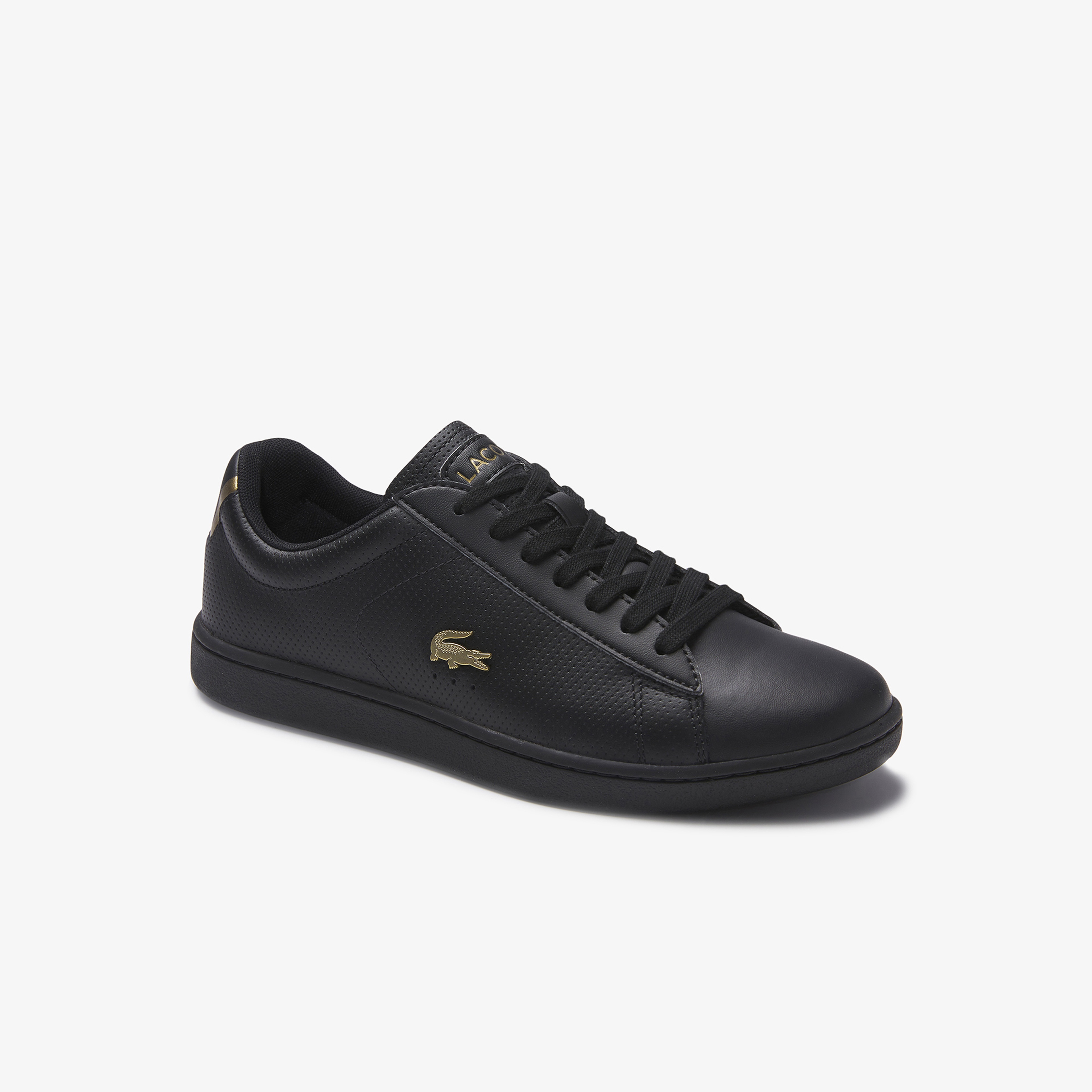 Lacoste Carnaby Evo 0120 1 Sfa Kadın Deri Siyah Sneaker