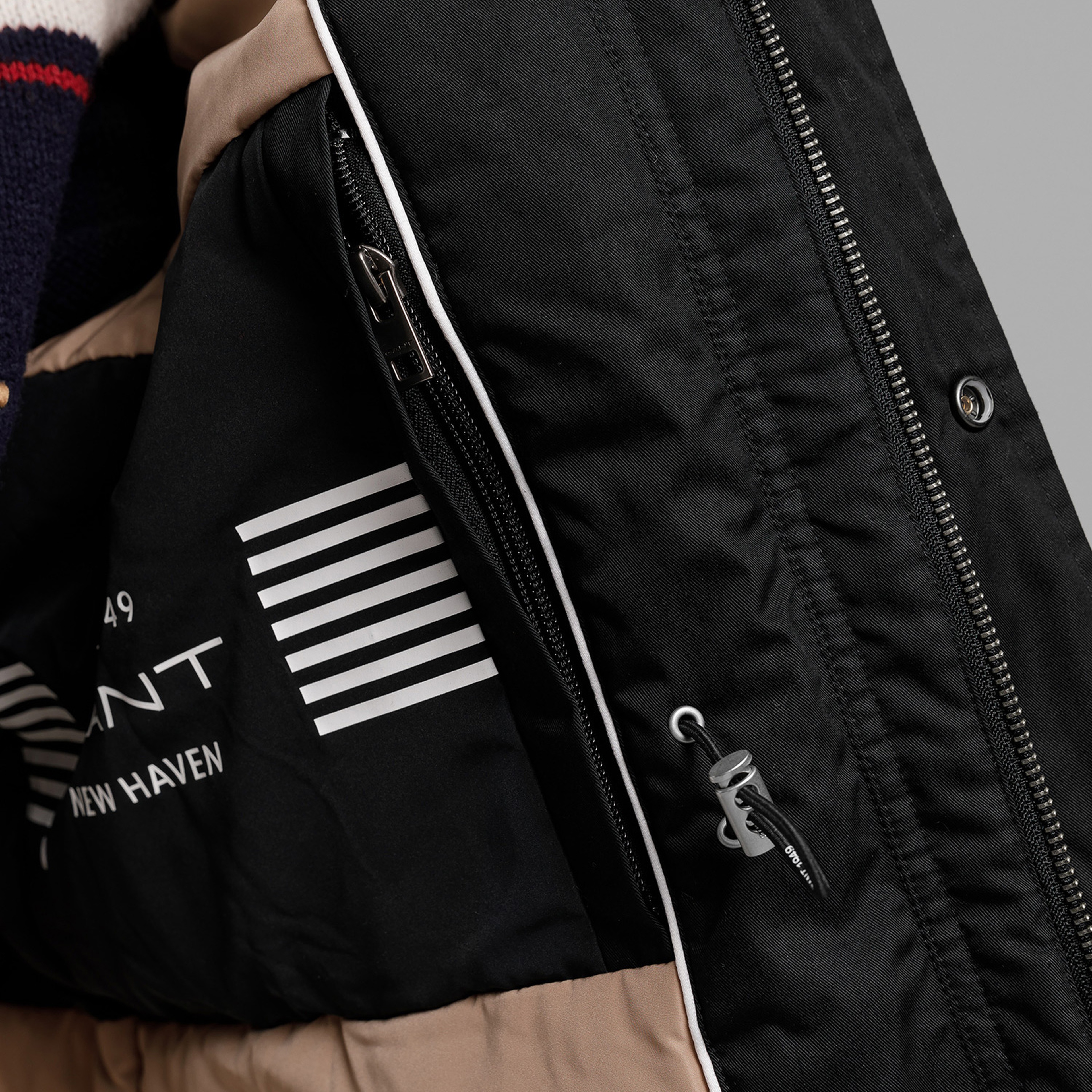 GANT Erkek Siyah Mont