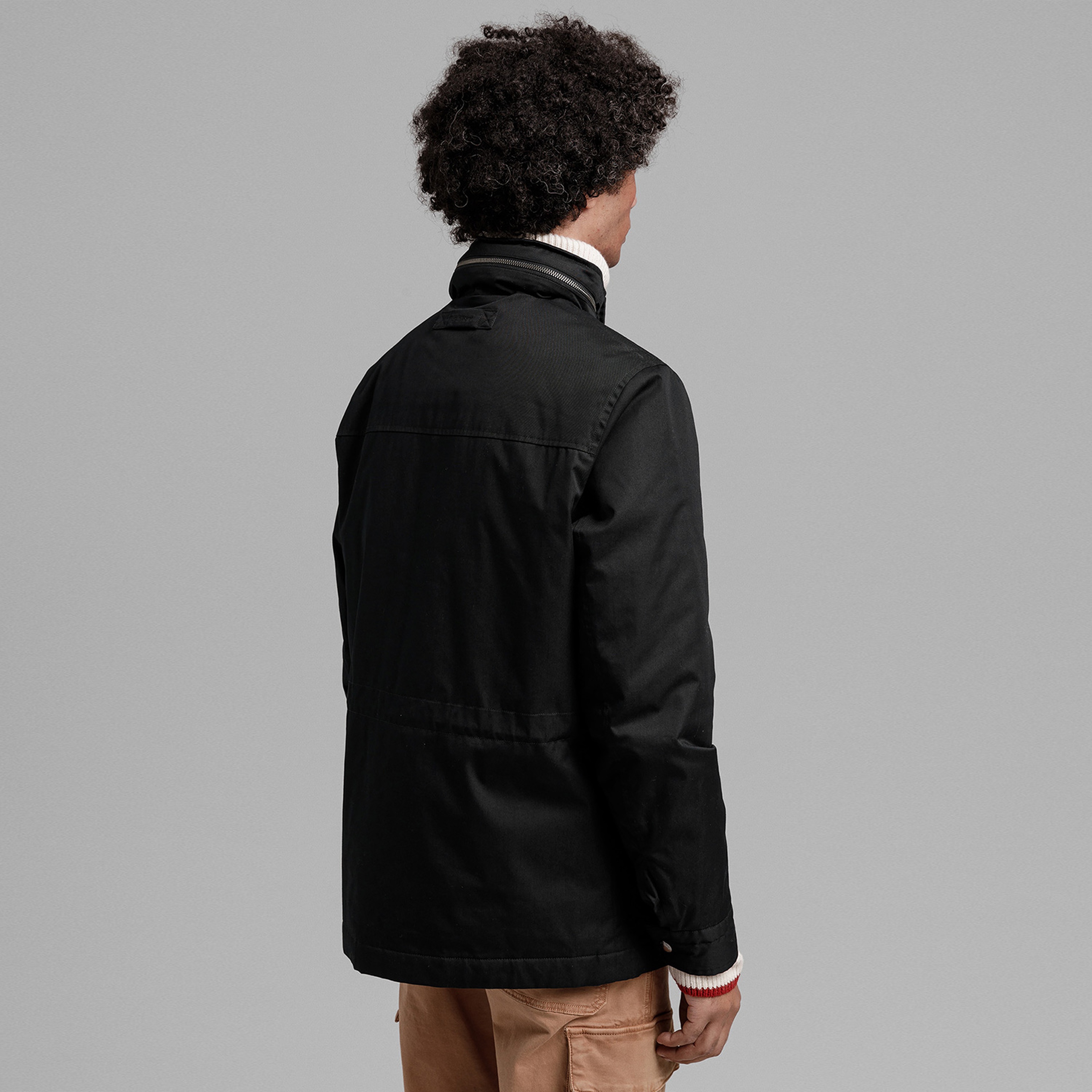 GANT Erkek Siyah Mont