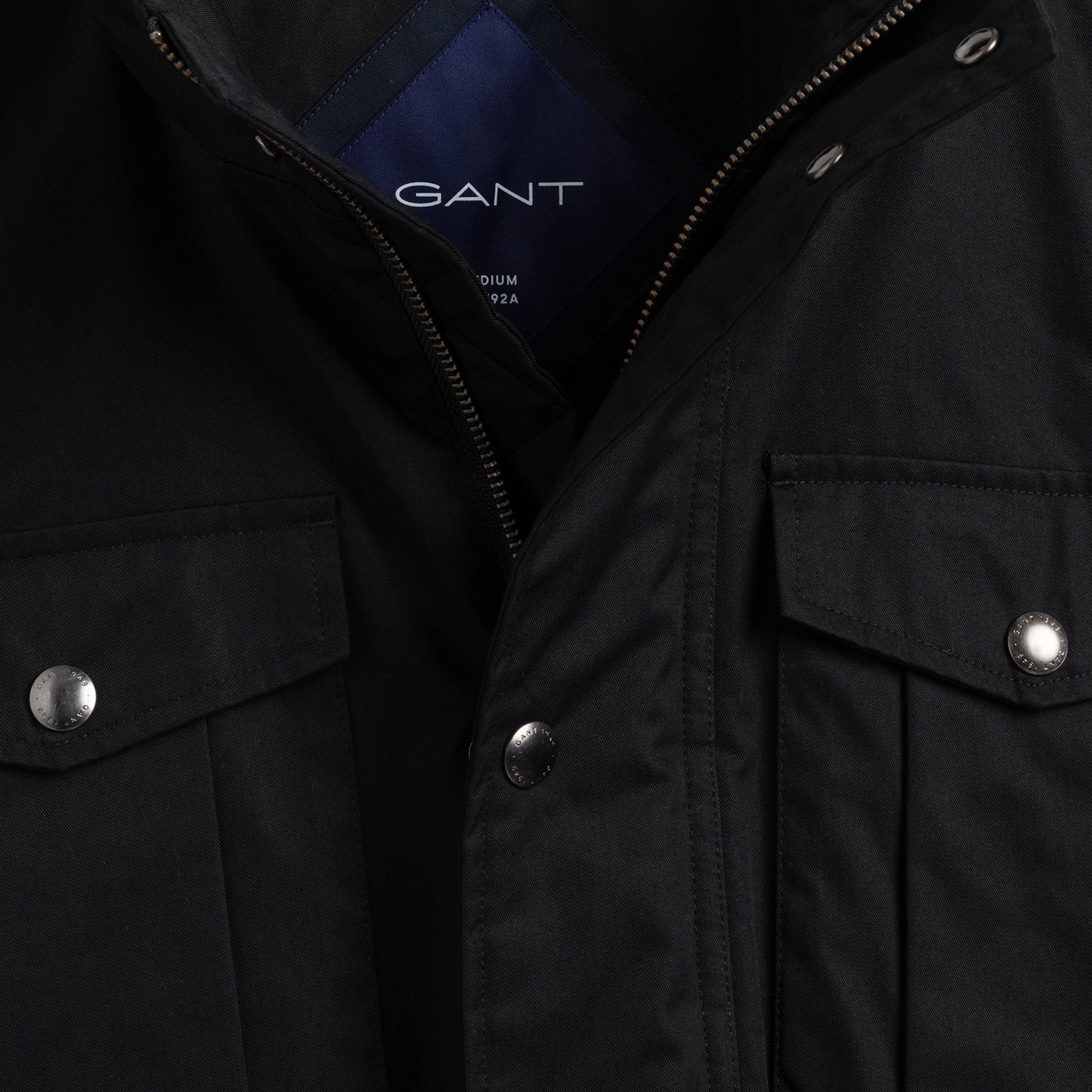 GANT Erkek Siyah Mont