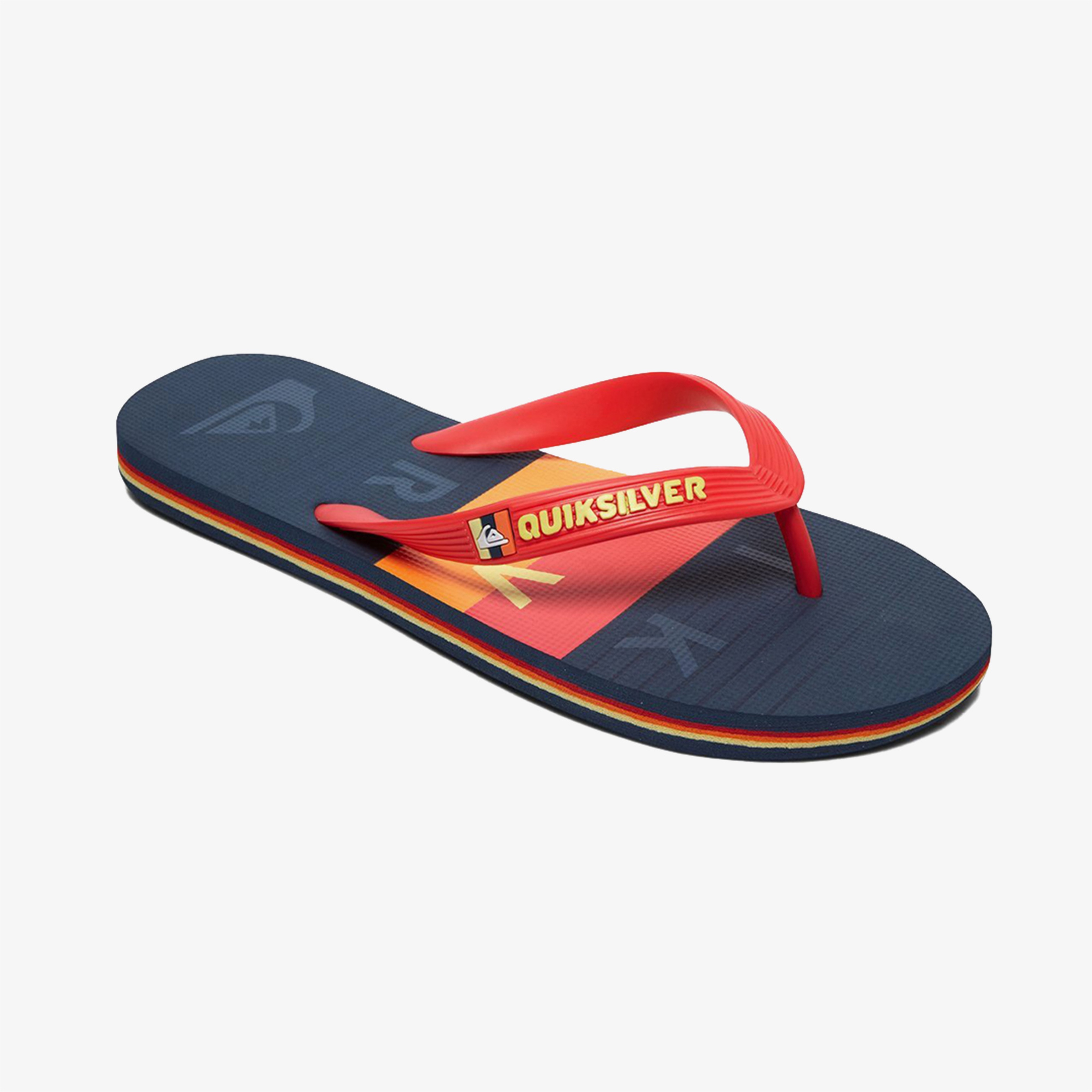 Quiksilver Molokai Word Block Youth Çocuk Mavi Terlik