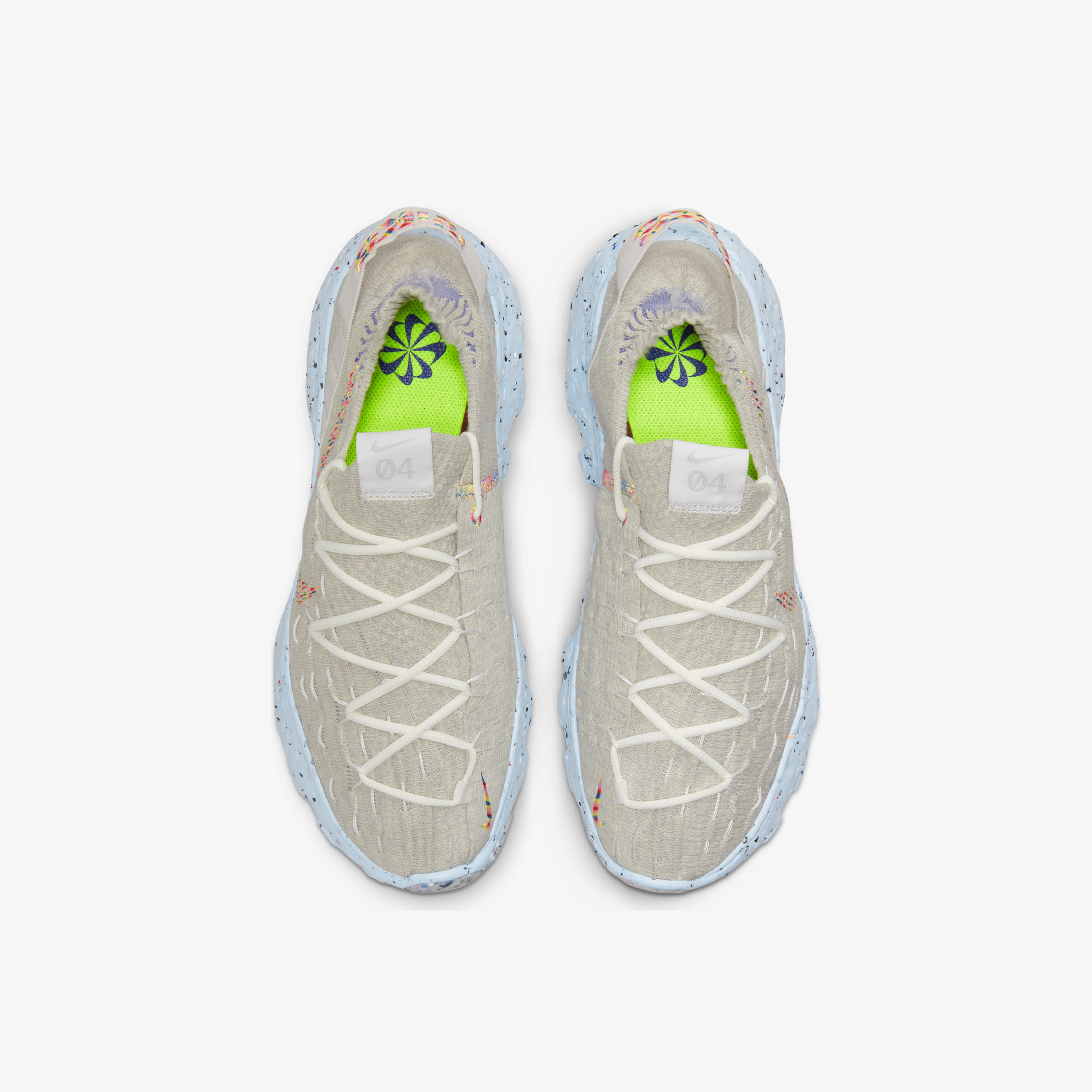 Nike Space Hippie 04 Erkek Beyaz Spor Ayakkabı