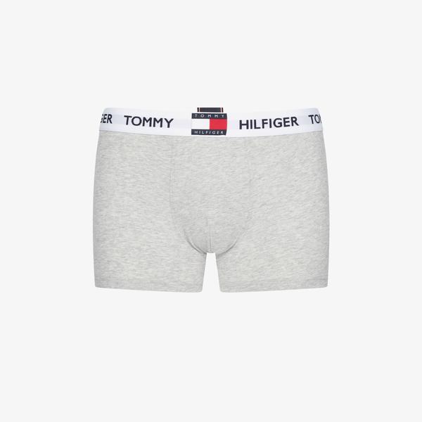 Tommy Hilfiger Trunk Erkek Gri Boxer