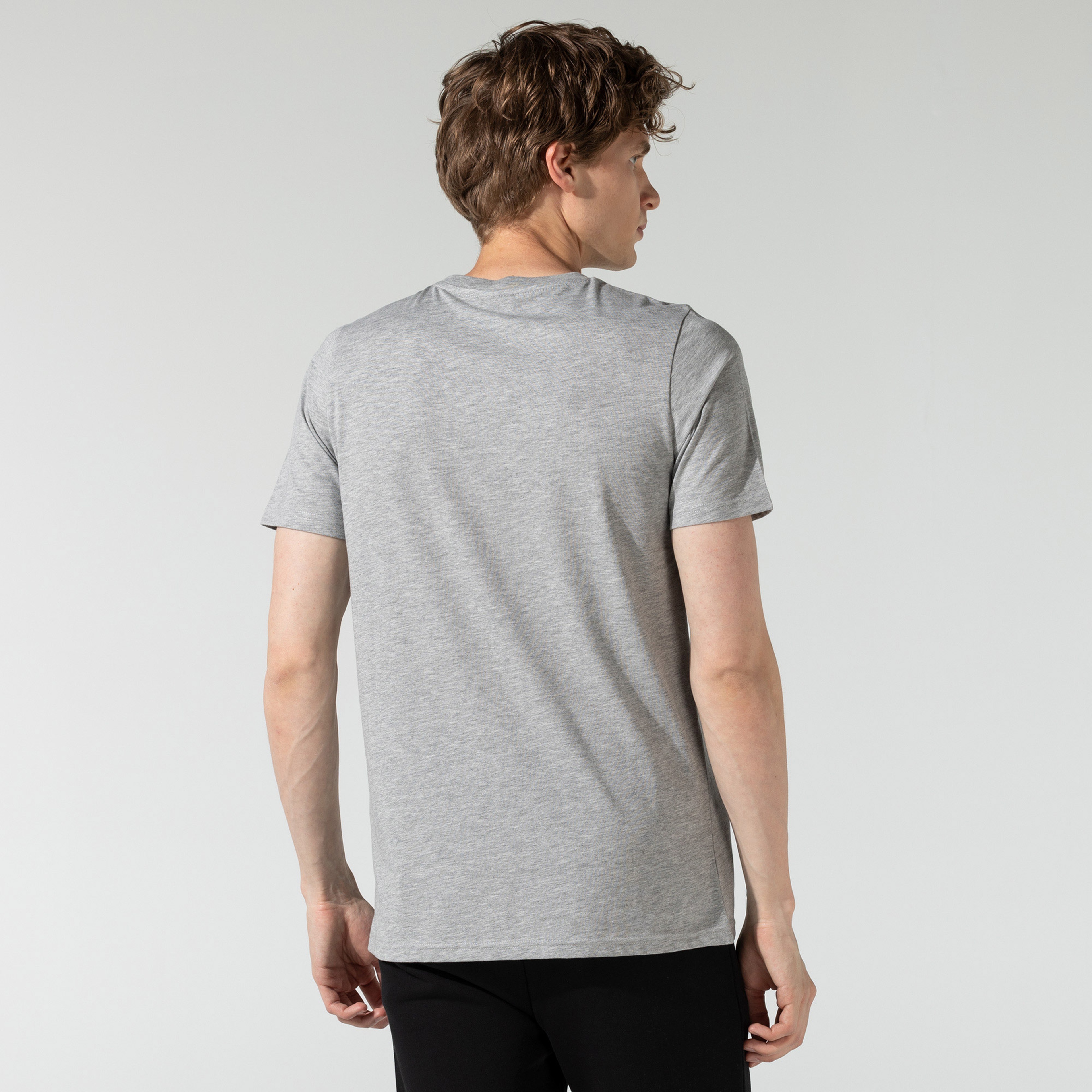 Diadora Iconic Erkek Gri T-Shirt