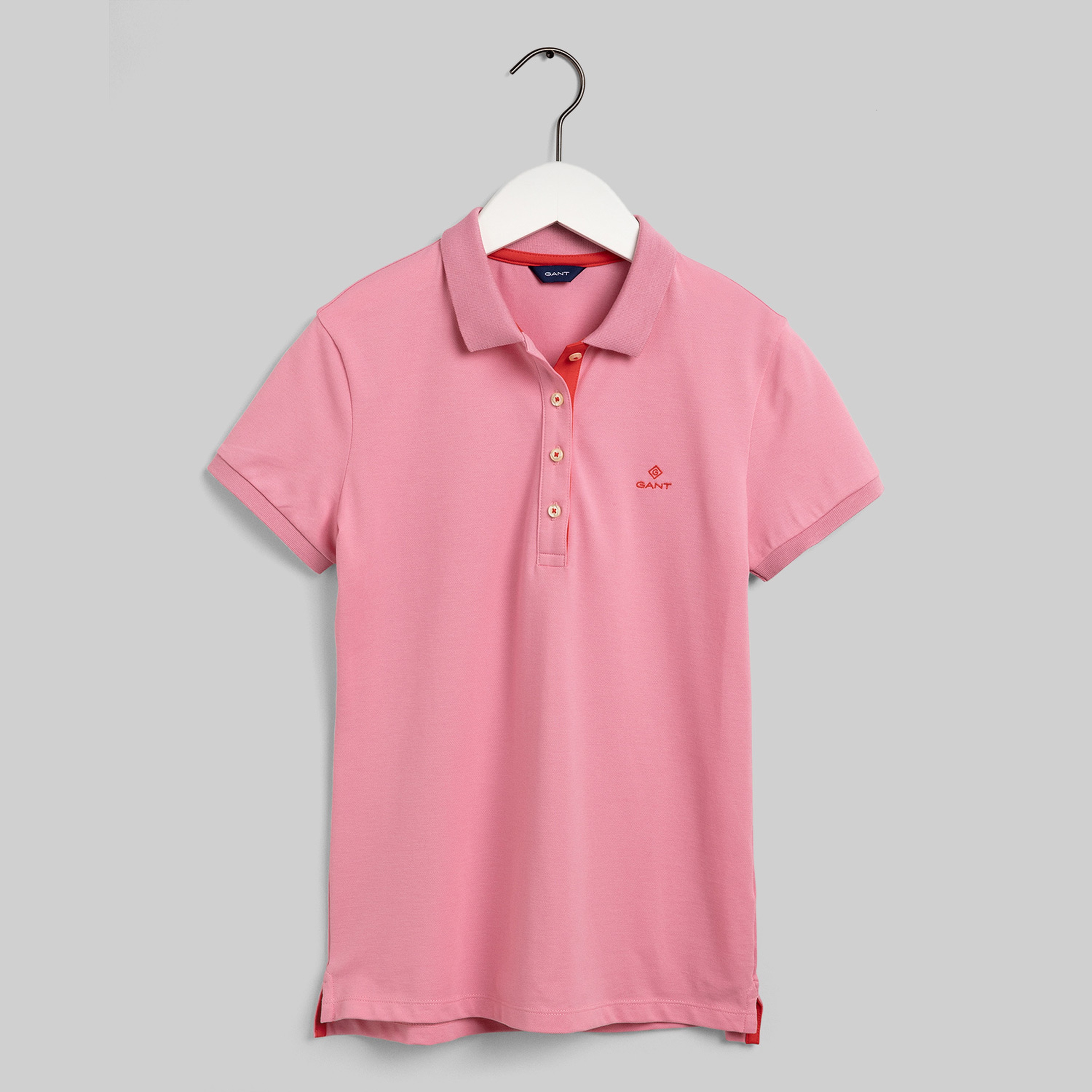 Gant Kadın Pembe Regular Fit Polo