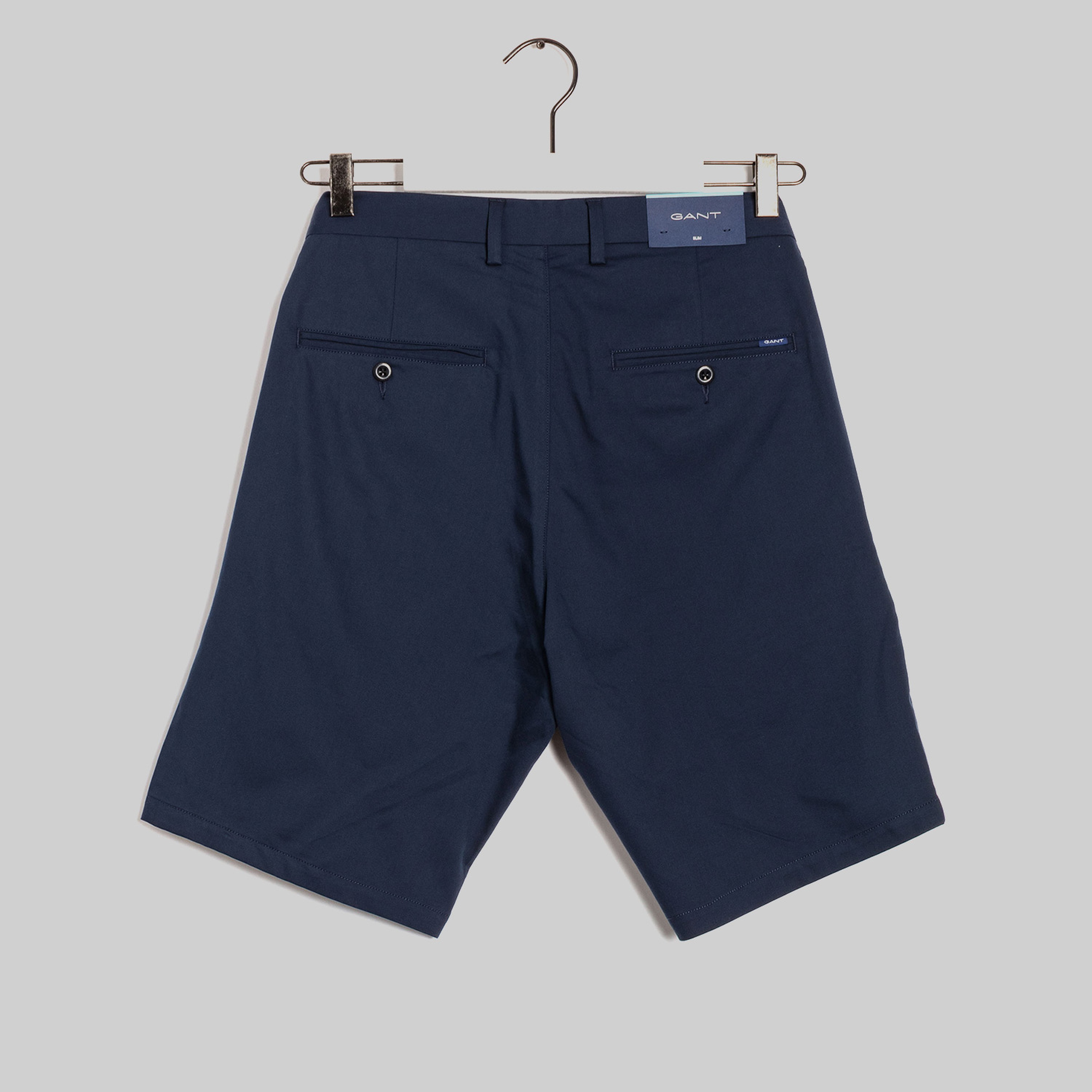 GANT Erkek Lacivert Slim Fit Şort