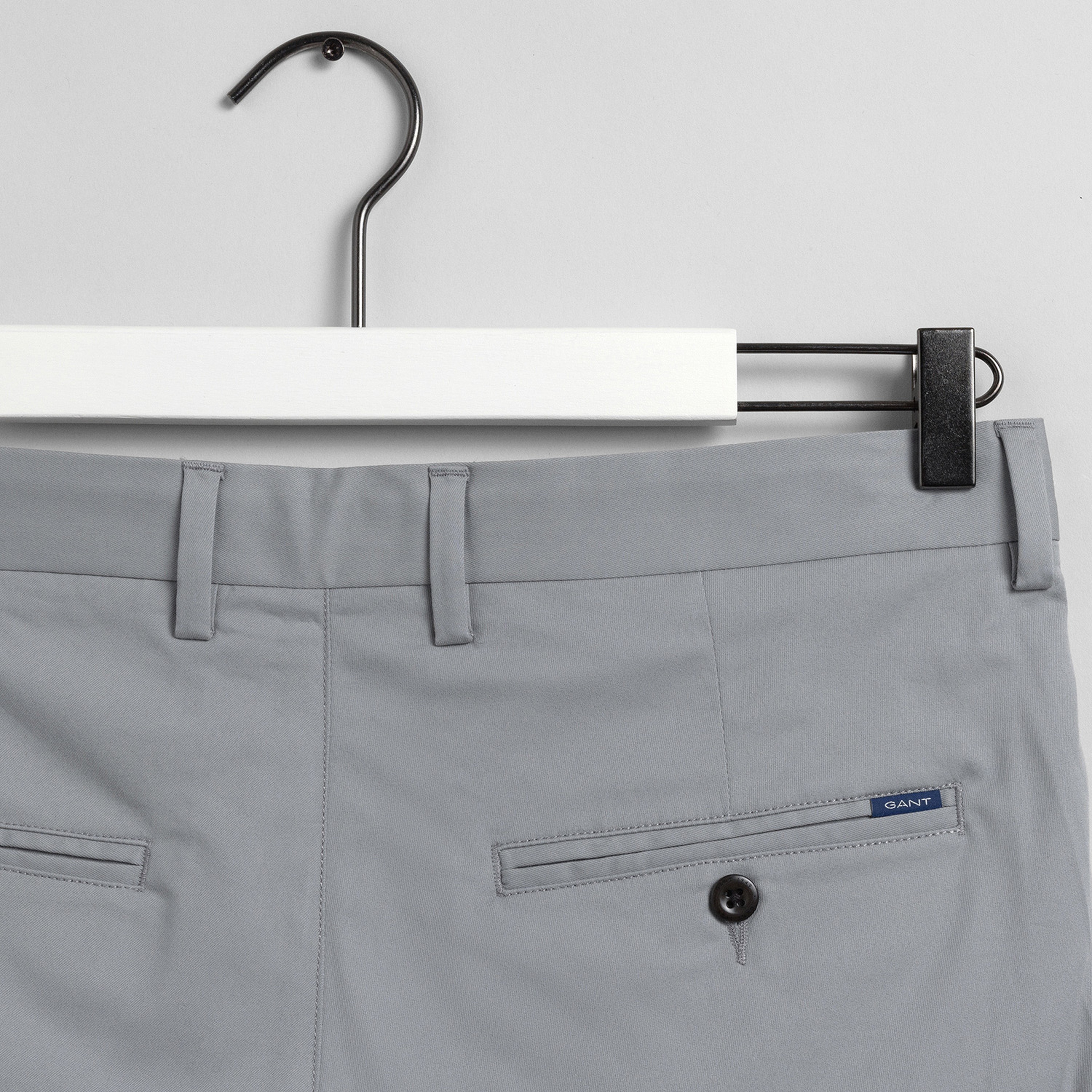 Gant Erkek Gri Slim Fit Şort