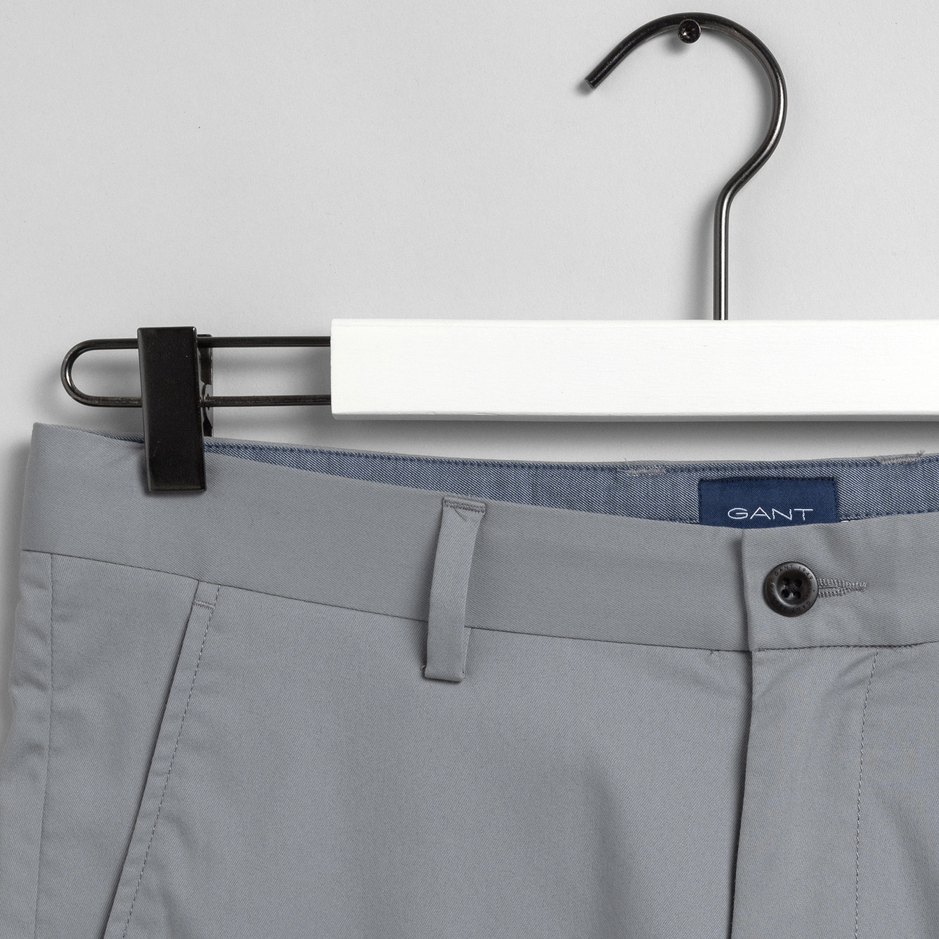 Gant Erkek Gri Slim Fit Şort