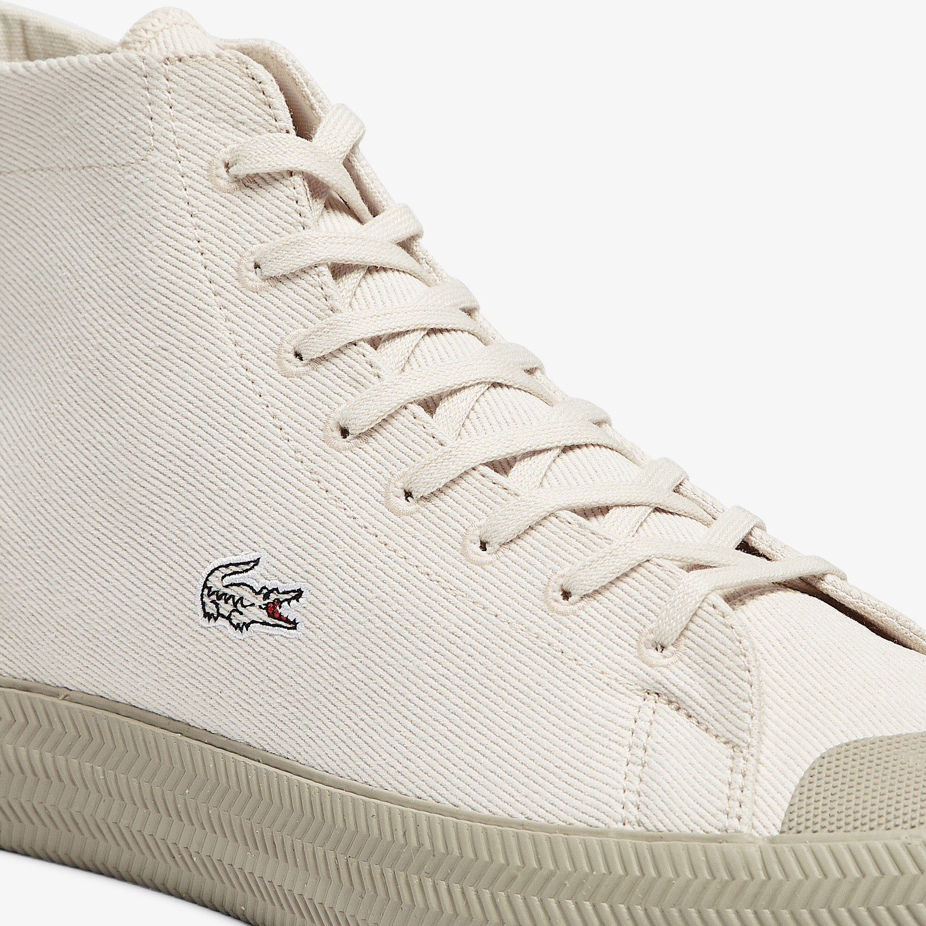Lacoste Gripshot Mid 1121 1 Cma Erkek Bej Spor Ayakkabı