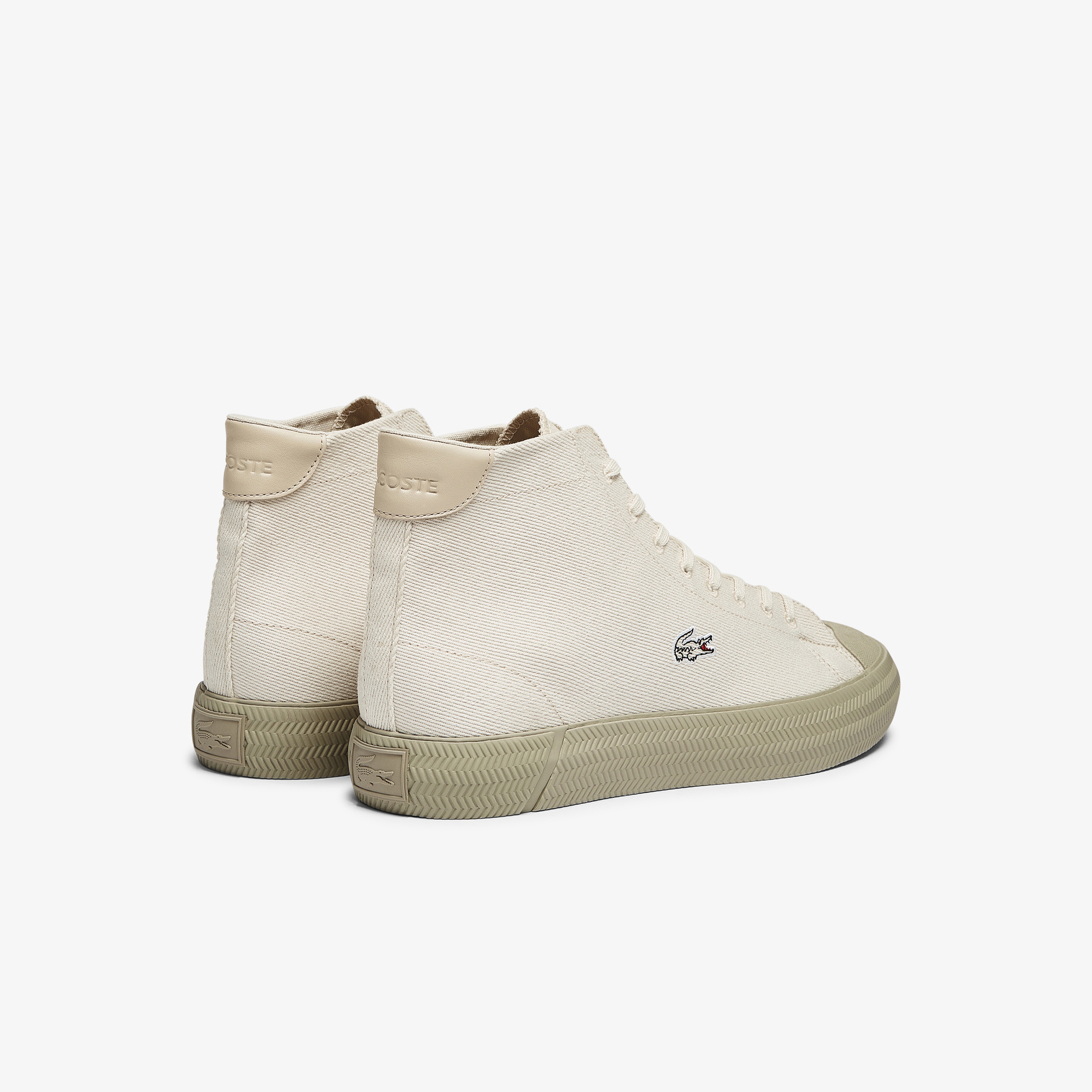 Lacoste Gripshot Mid 1121 1 Cma Erkek Bej Spor Ayakkabı