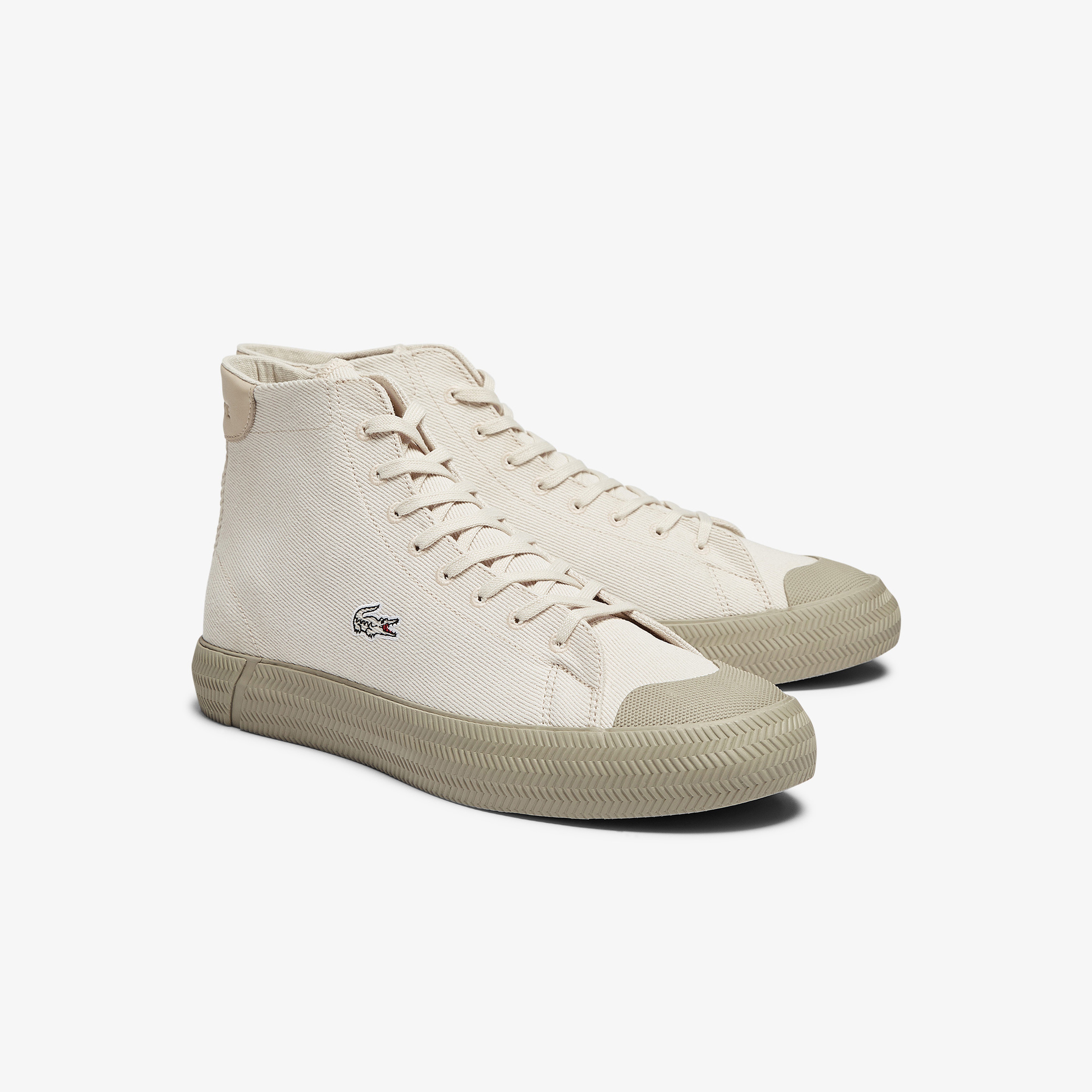 Lacoste Gripshot Mid 1121 1 Cma Erkek Bej Spor Ayakkabı