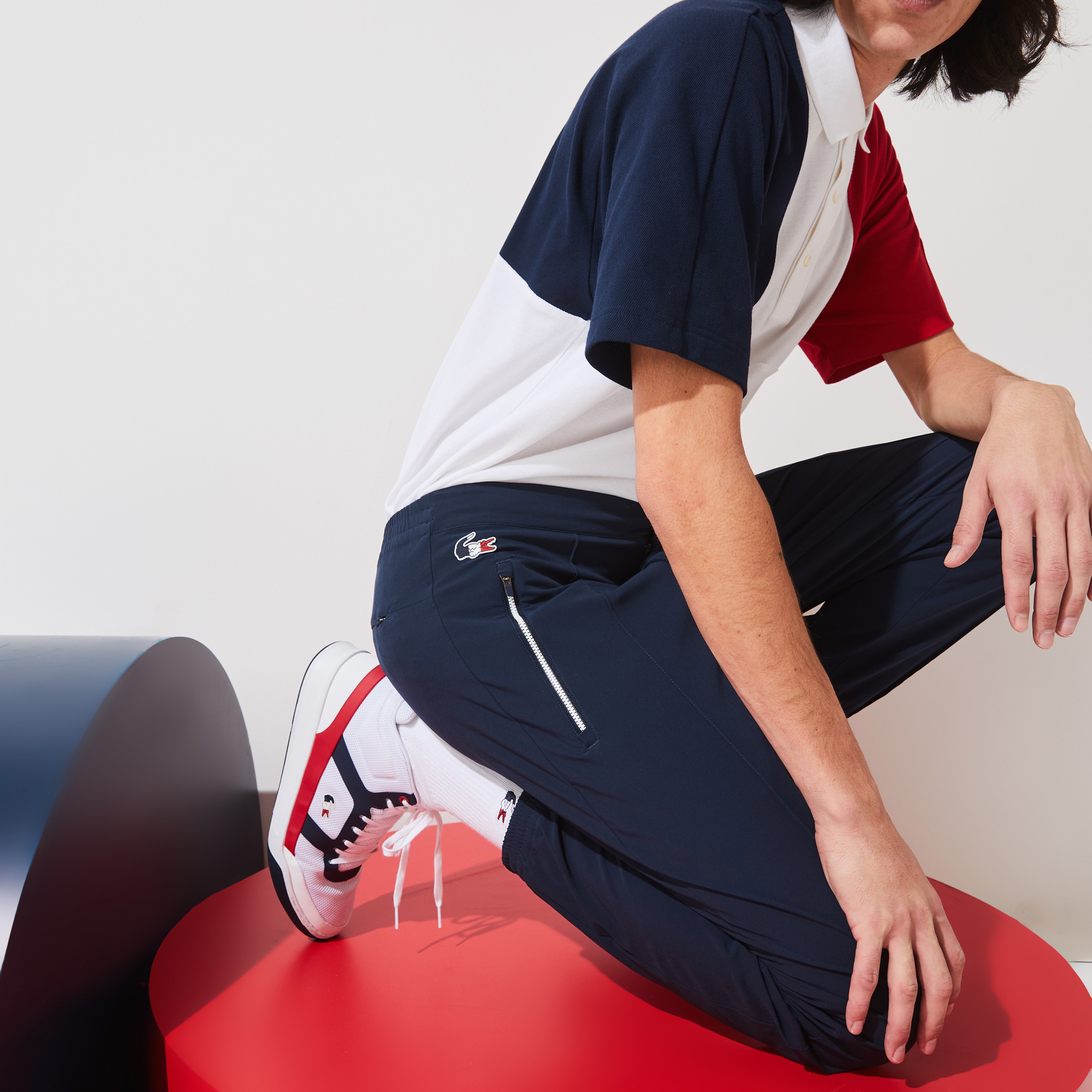 Lacoste X Tokyo Olympics Sport Erkek Suya Dayanıklı Lacivert Pantolon