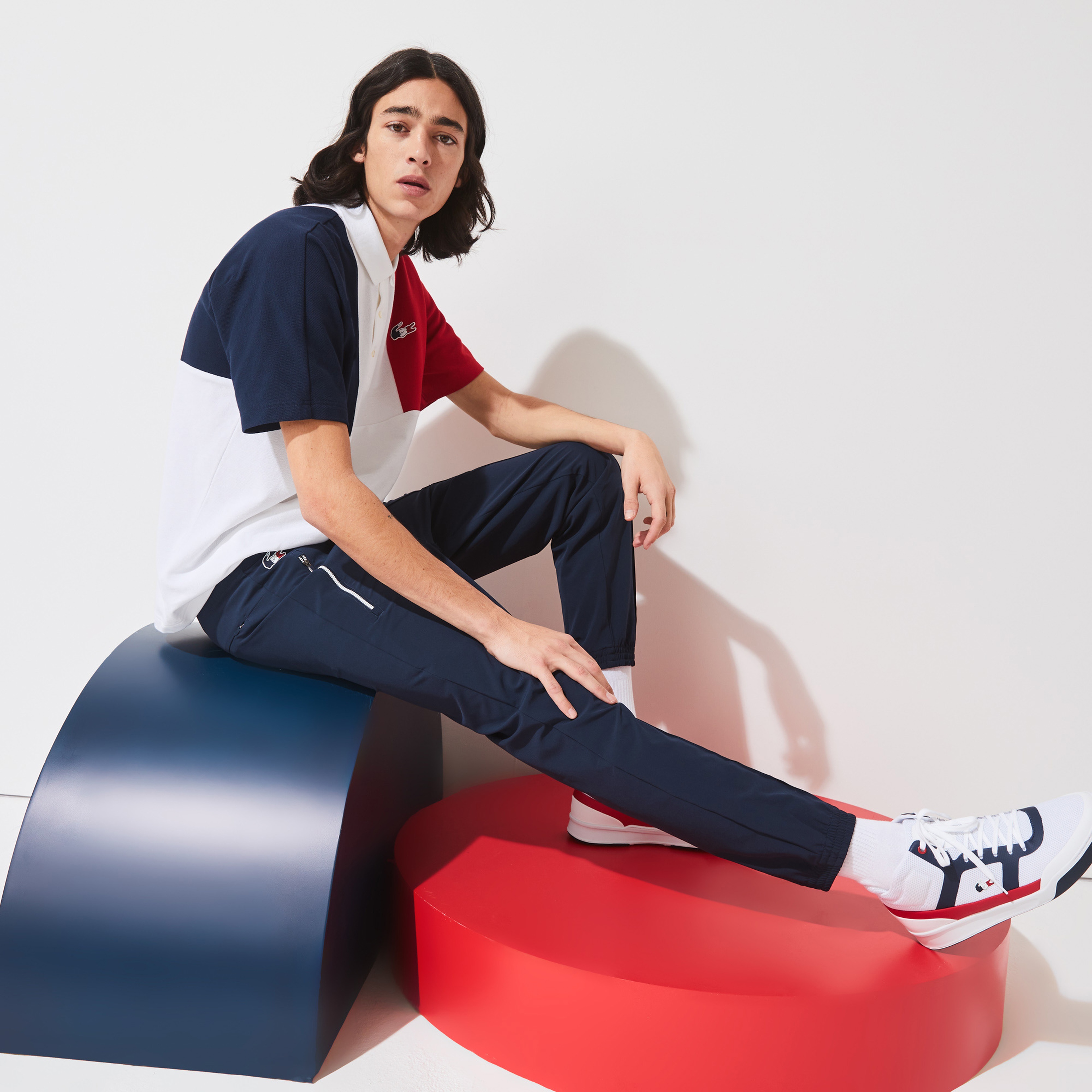 Lacoste X Tokyo Olympics Sport Erkek Suya Dayanıklı Lacivert Pantolon