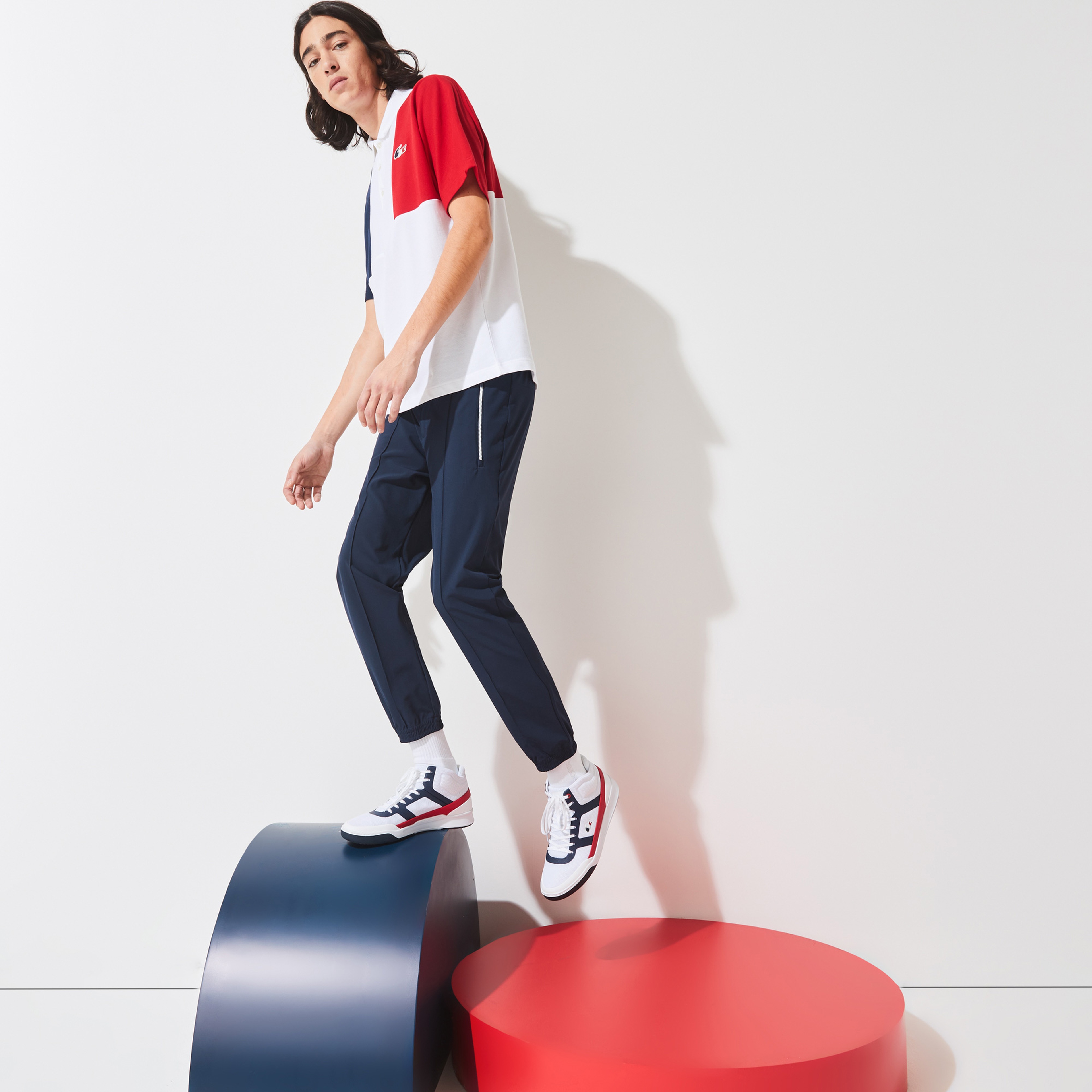 Lacoste X Tokyo Olympics Sport Erkek Suya Dayanıklı Lacivert Pantolon