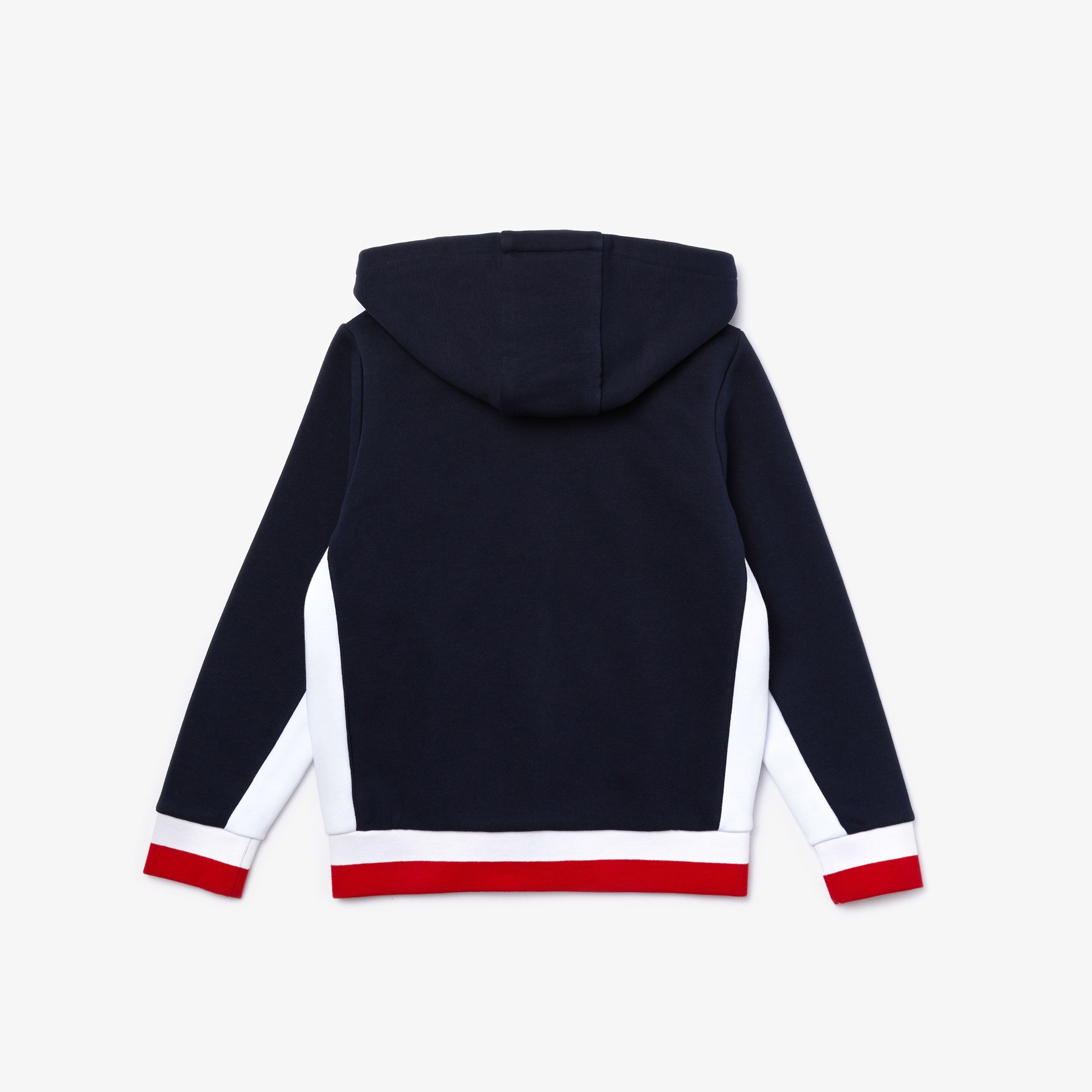 Lacoste X Tokyo Olympics Sport Çocuk Fermuarlı Kapüşonlu Renk Bloklu Lacivert Sweatshirt