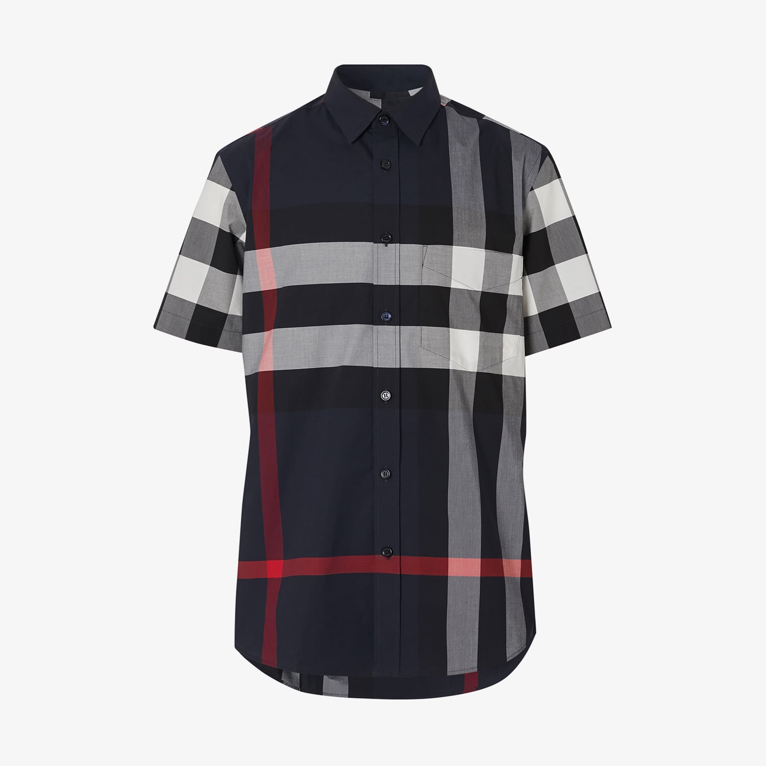 Burberry Erkek Lacivert Gömlek