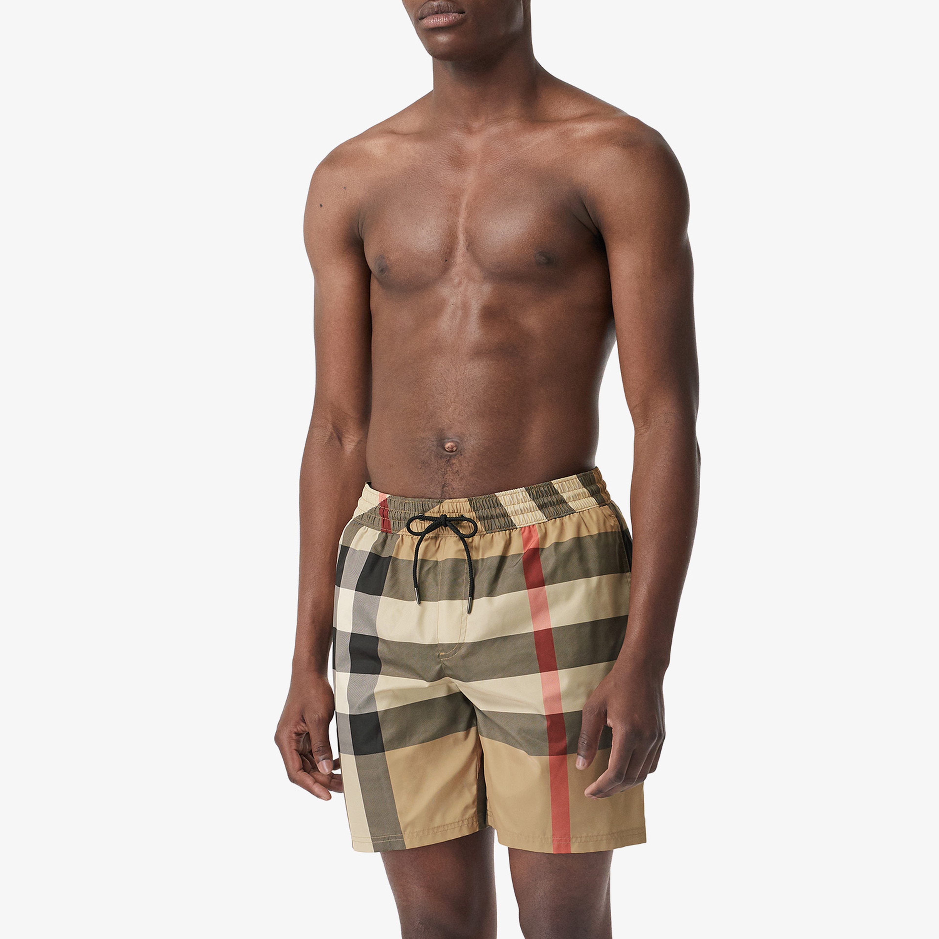 Burberry Erkek Bej Mayoşort