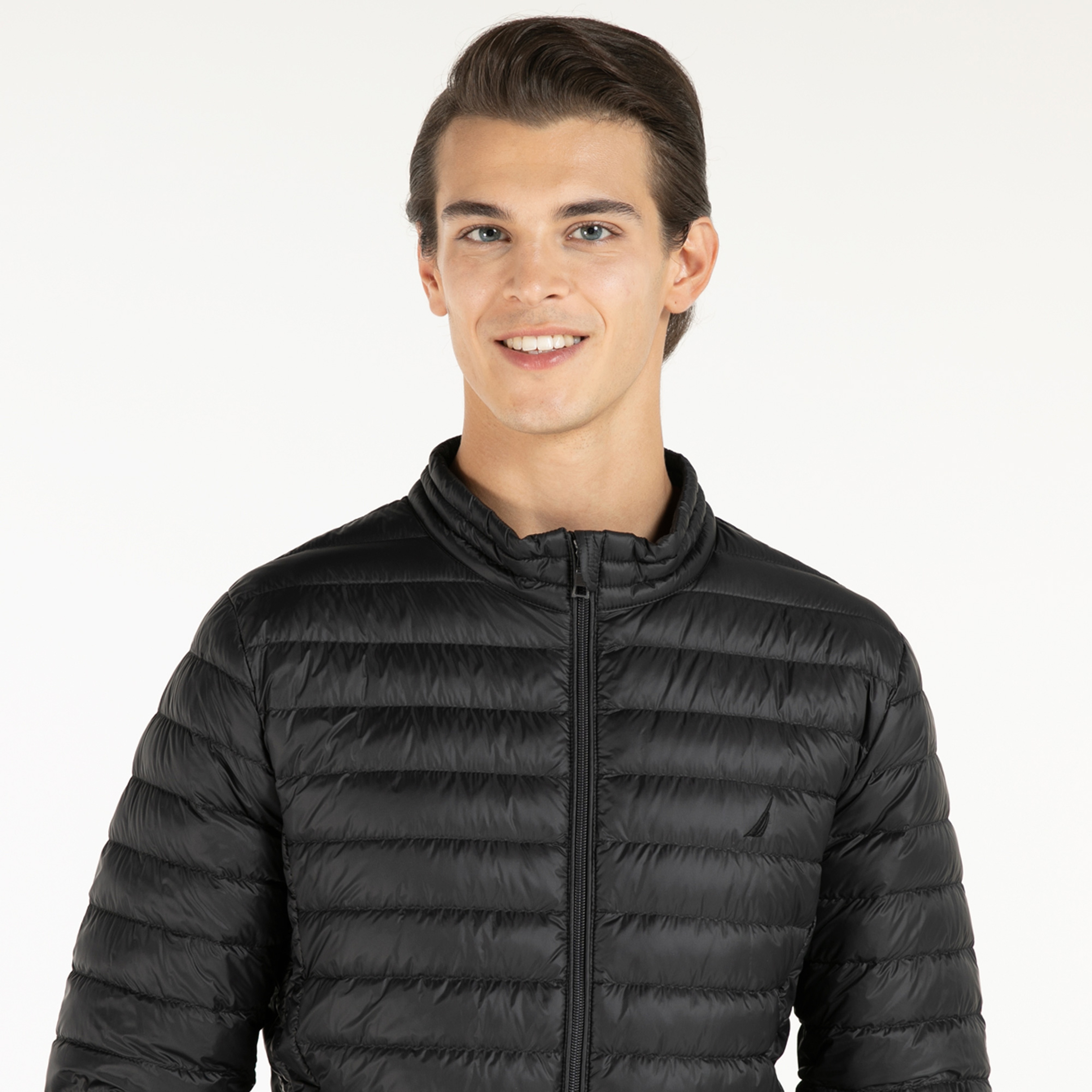 NAUTICA ERKEK SİYAH KAZ TÜYÜ MONT