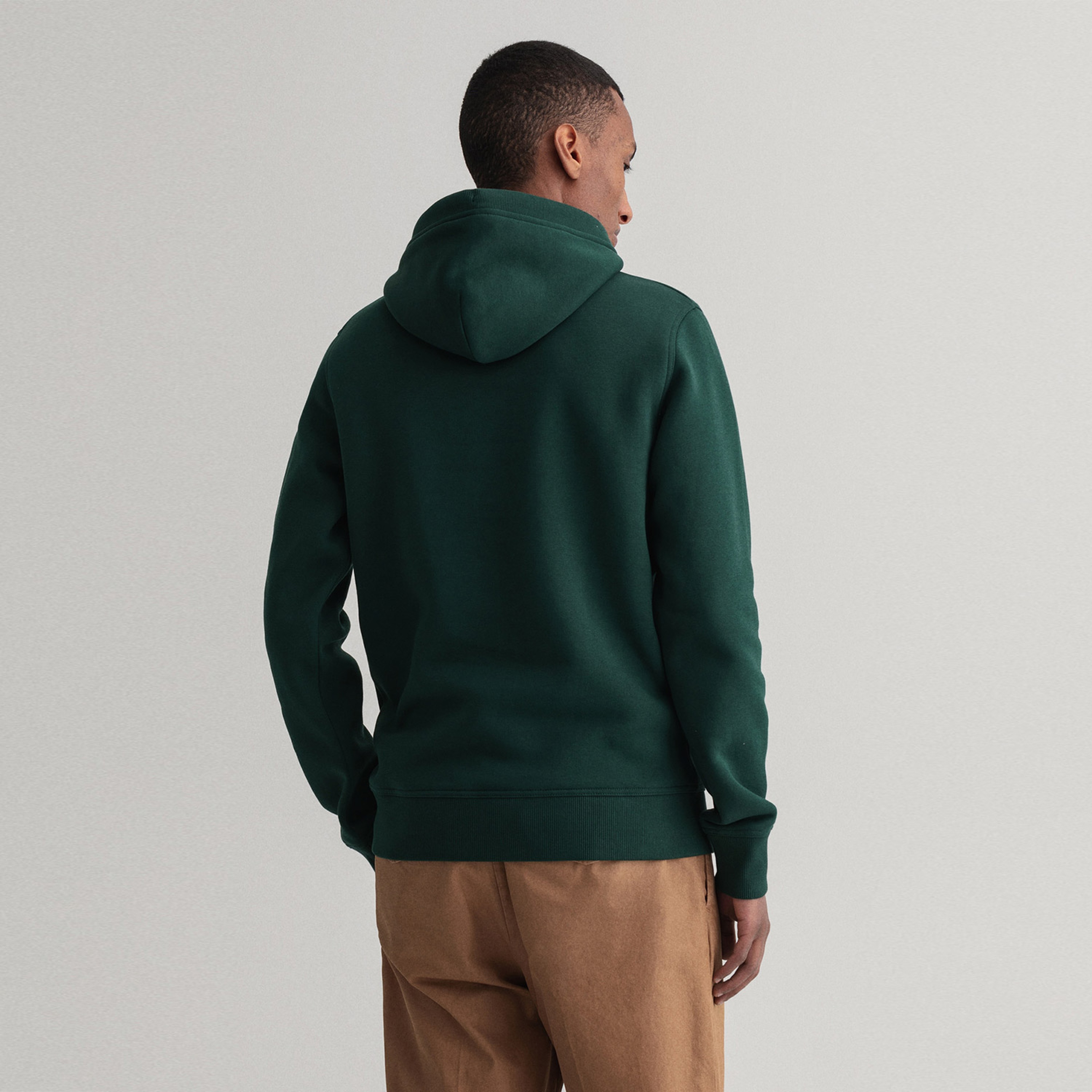 GANT Erkek Yeşil Regular Fit Sweatshirt