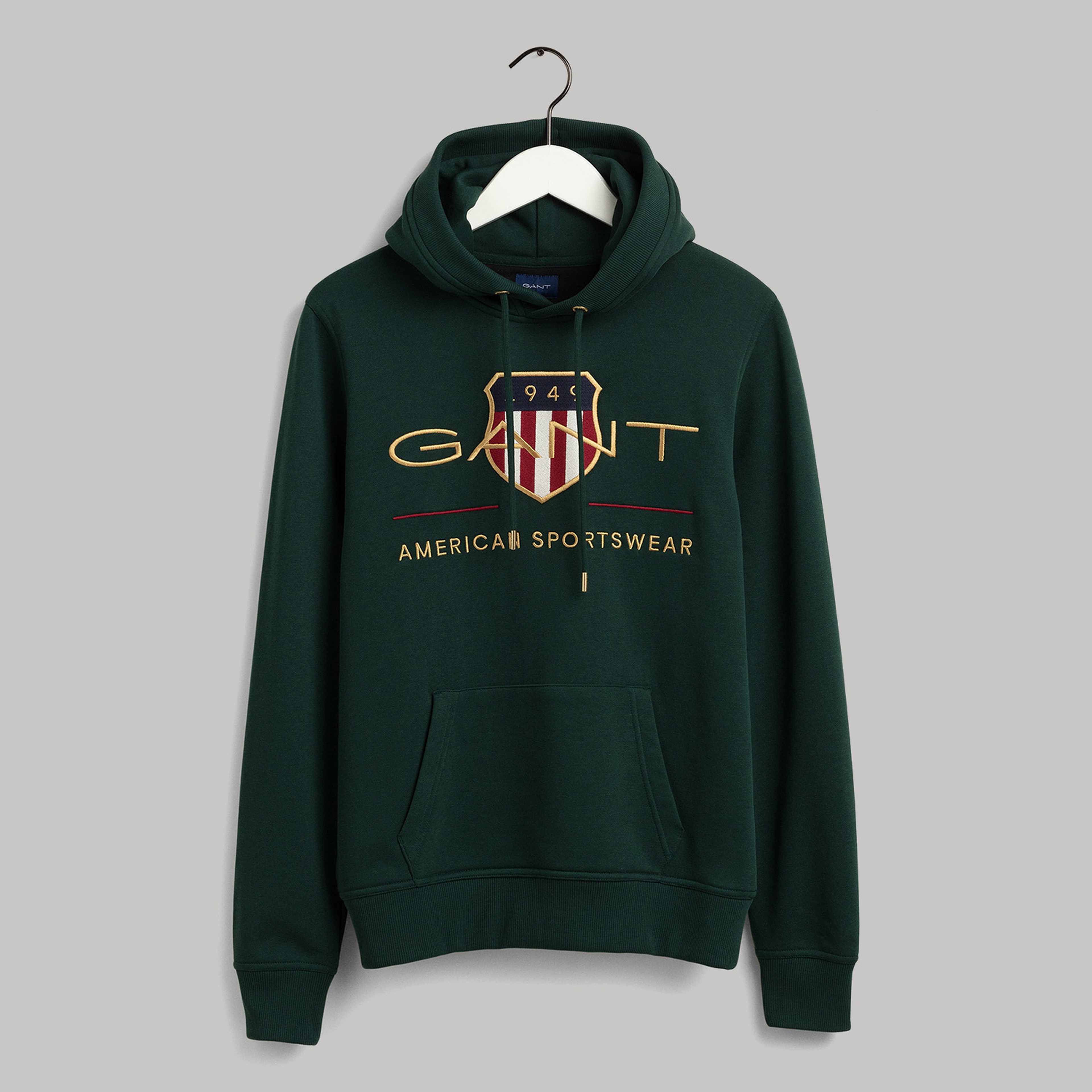 GANT Erkek Yeşil Regular Fit Sweatshirt