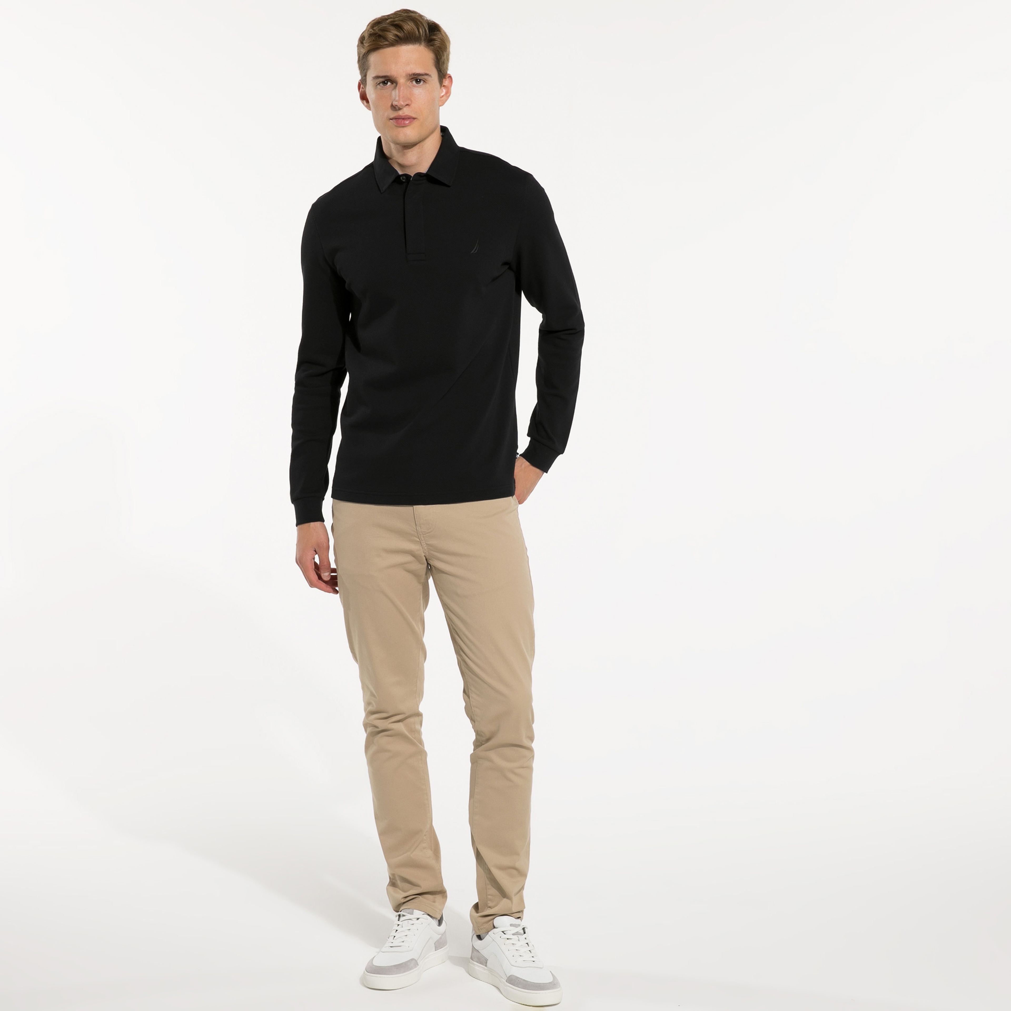 Nautica Erkek Siyah Polo