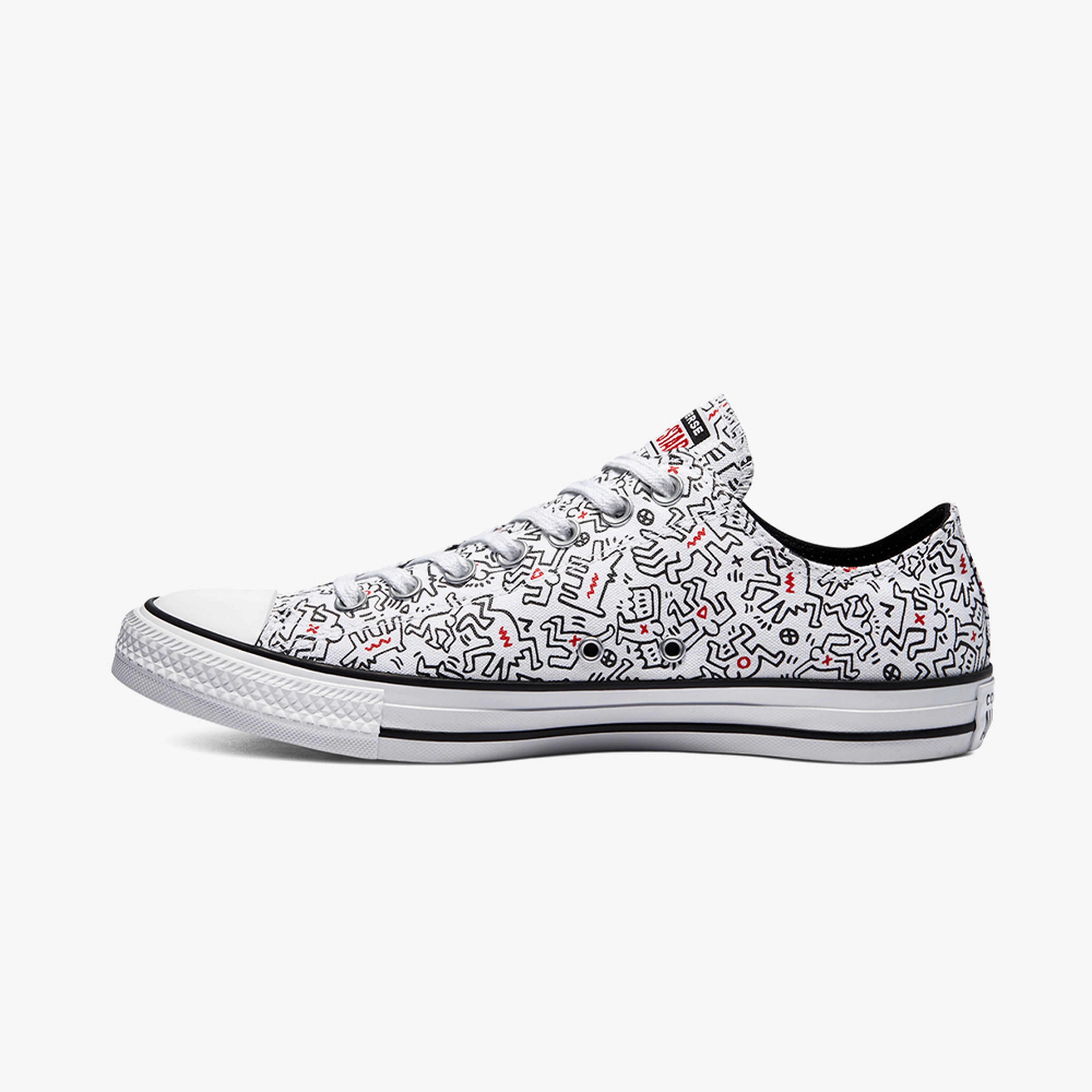 Converse x Keith Haring Chuck Taylor All Star Ox Unisex Beyaz Sneaker