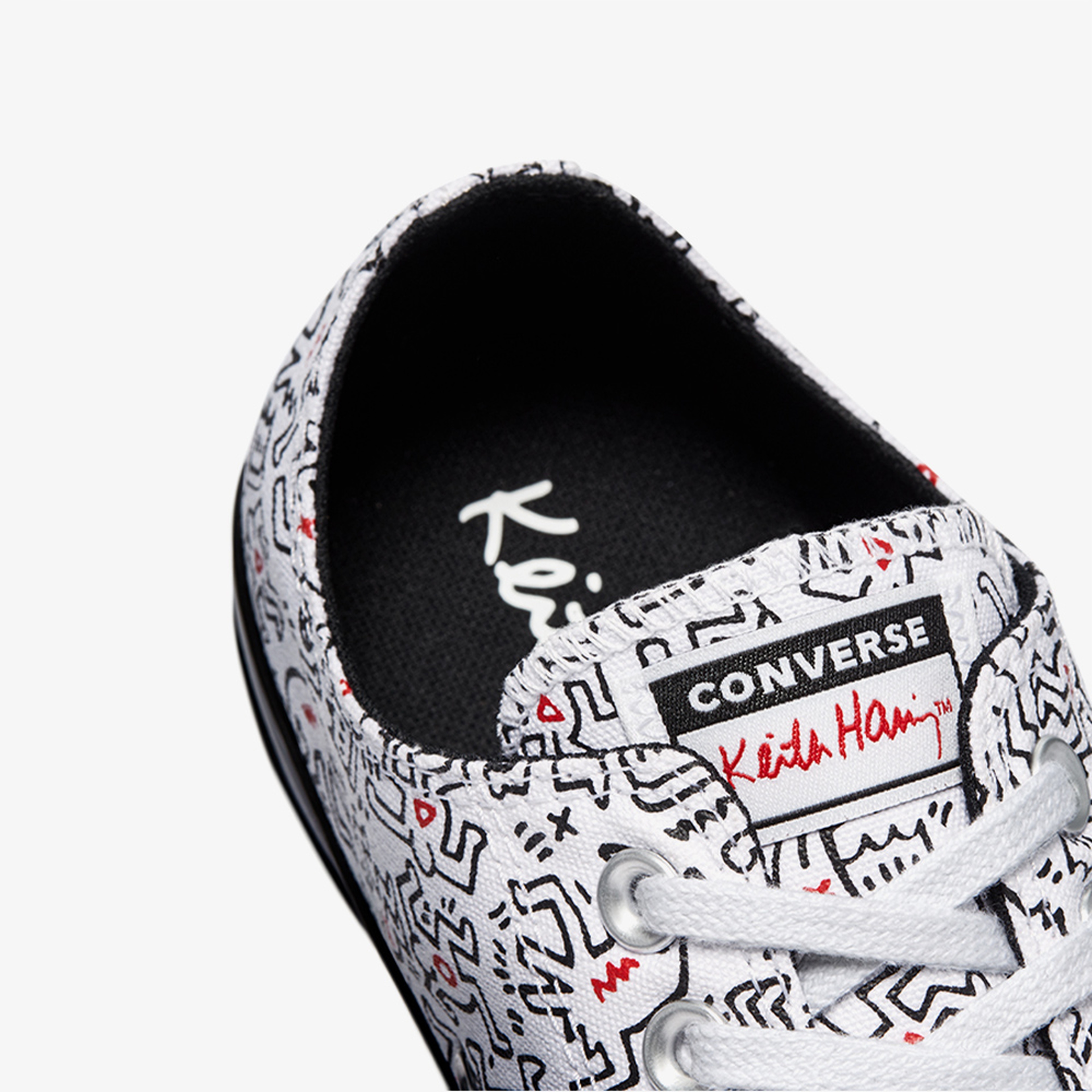 Converse x Keith Haring Chuck Taylor All Star Ox Unisex Beyaz Sneaker