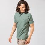 Nautica Erkek Yeşil Classic Fit Kısa Kollu Polo Yaka T-Shirt