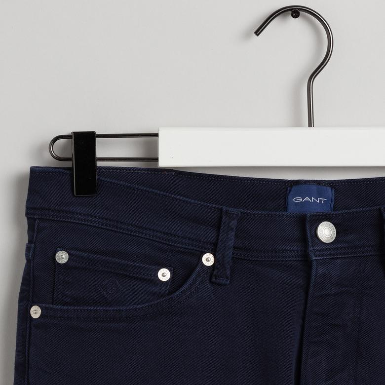 Gant Erkek Lacivert Extra Slim Fit Jean Pantolon