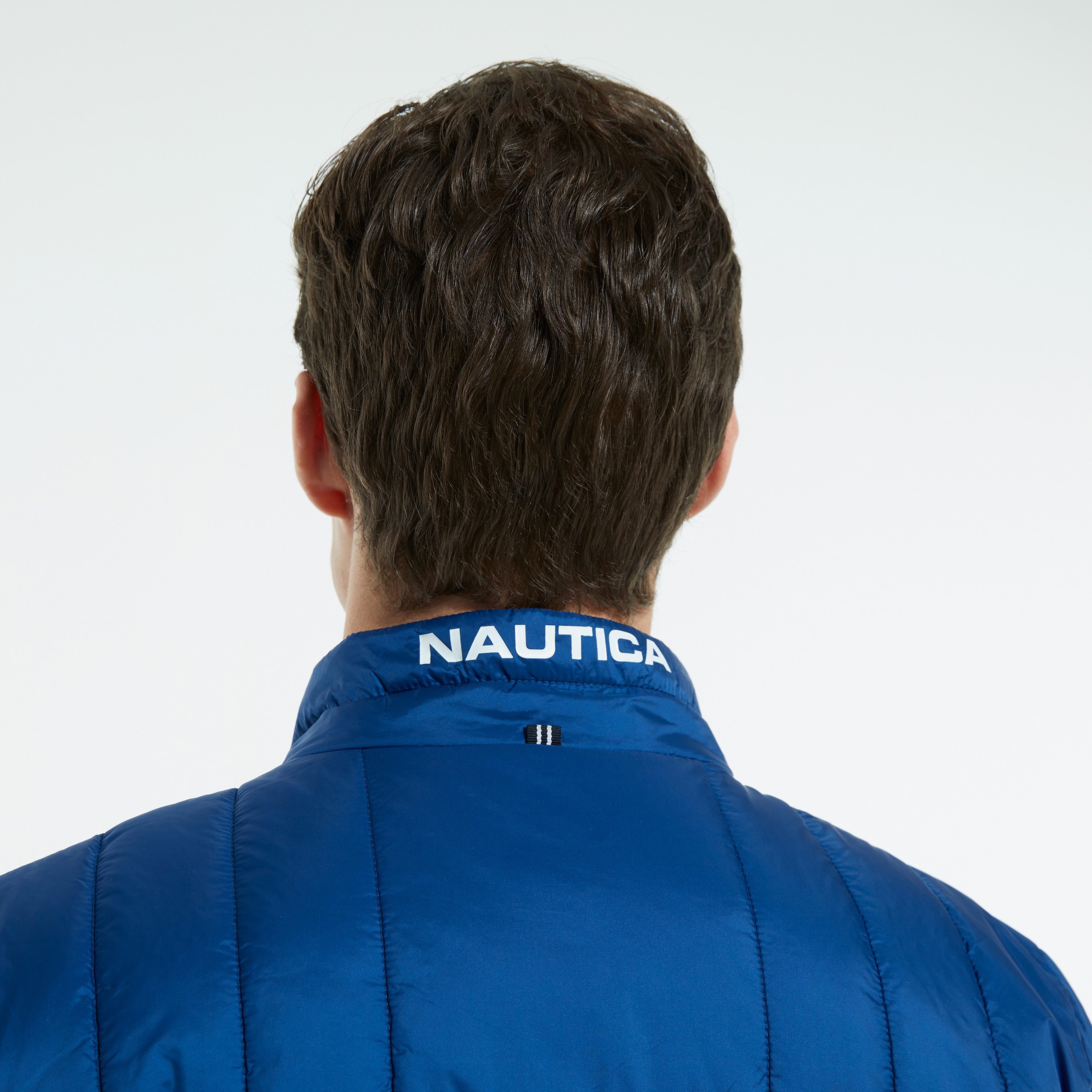 NAUTICA ERKEK MAVİ KAZ TÜYÜ MONT