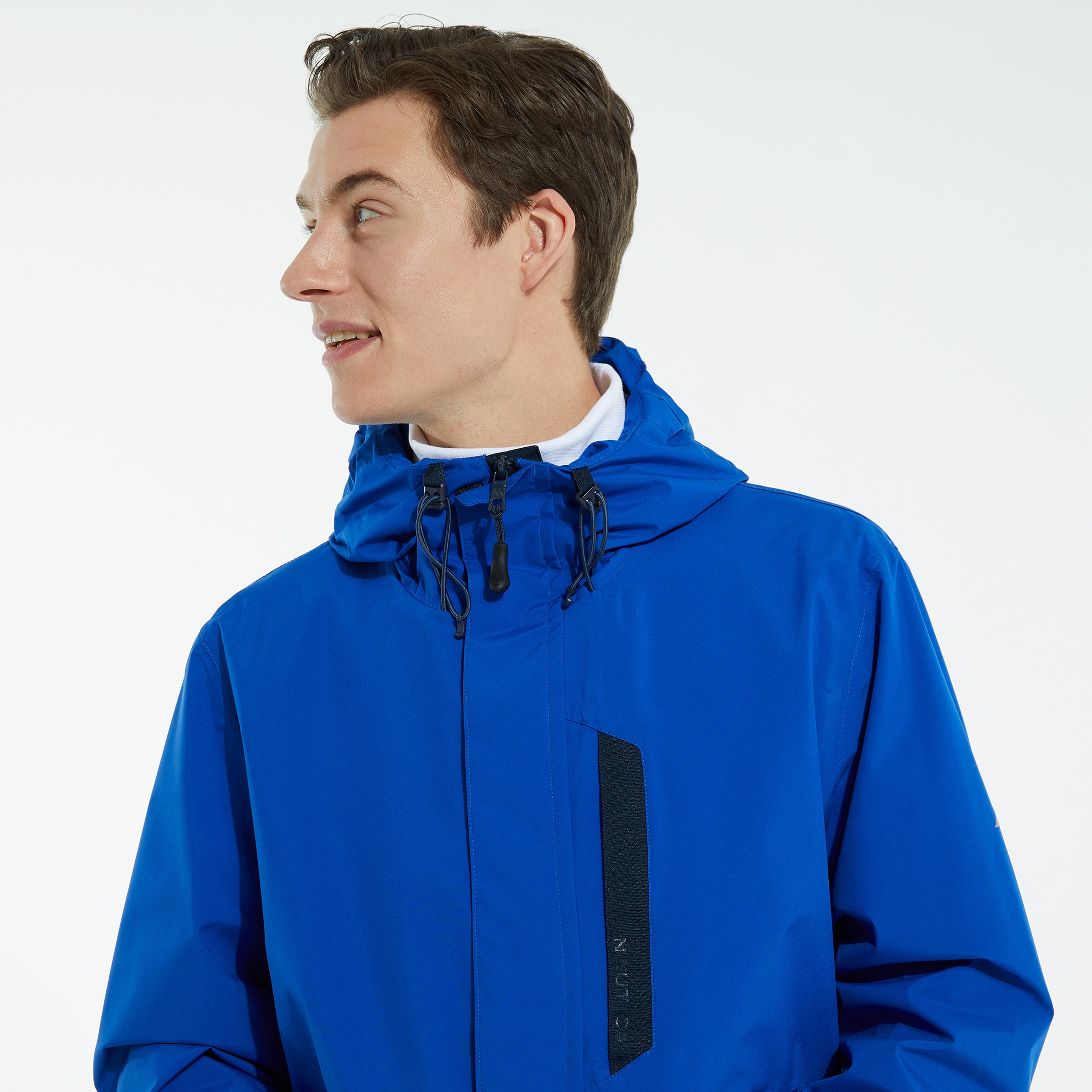 NAUTICA ERKEK SAKS MAVİ SU GEÇİRMEZ YAĞMURLUK