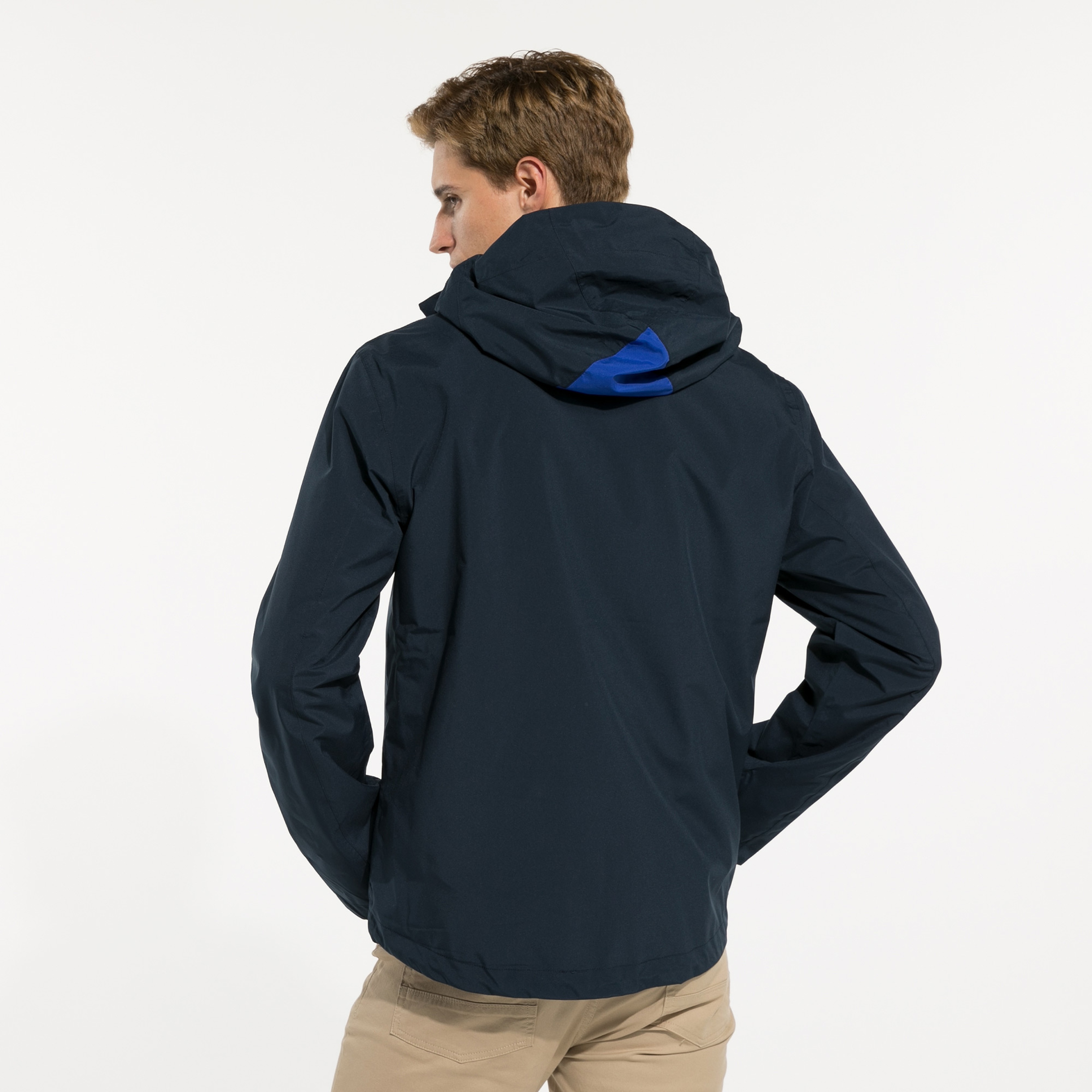 NAUTICA ERKEK LACİVERT SU GEÇİRMEZ YAĞMURLUK