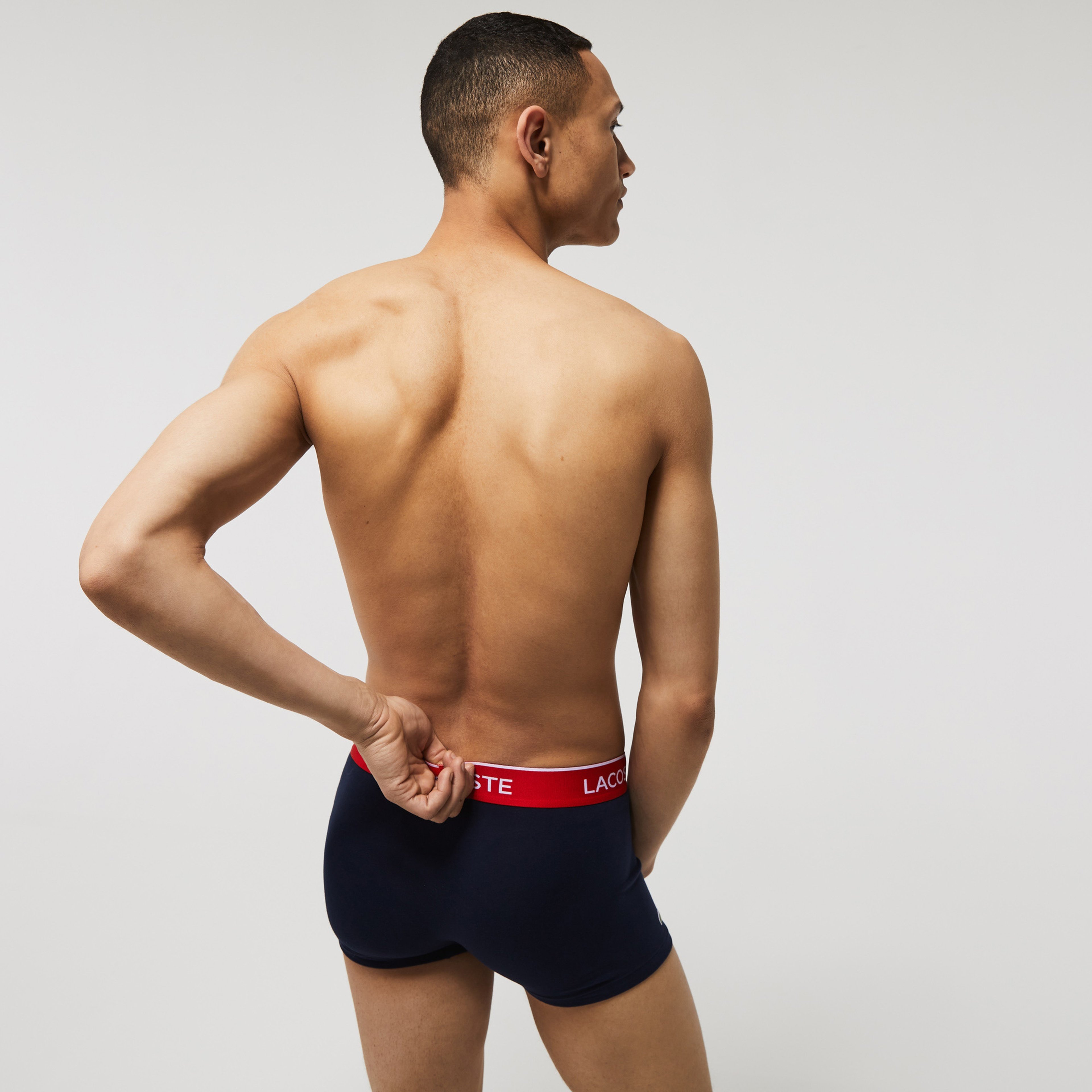 Erkek 3'lü Lacivert Boxer