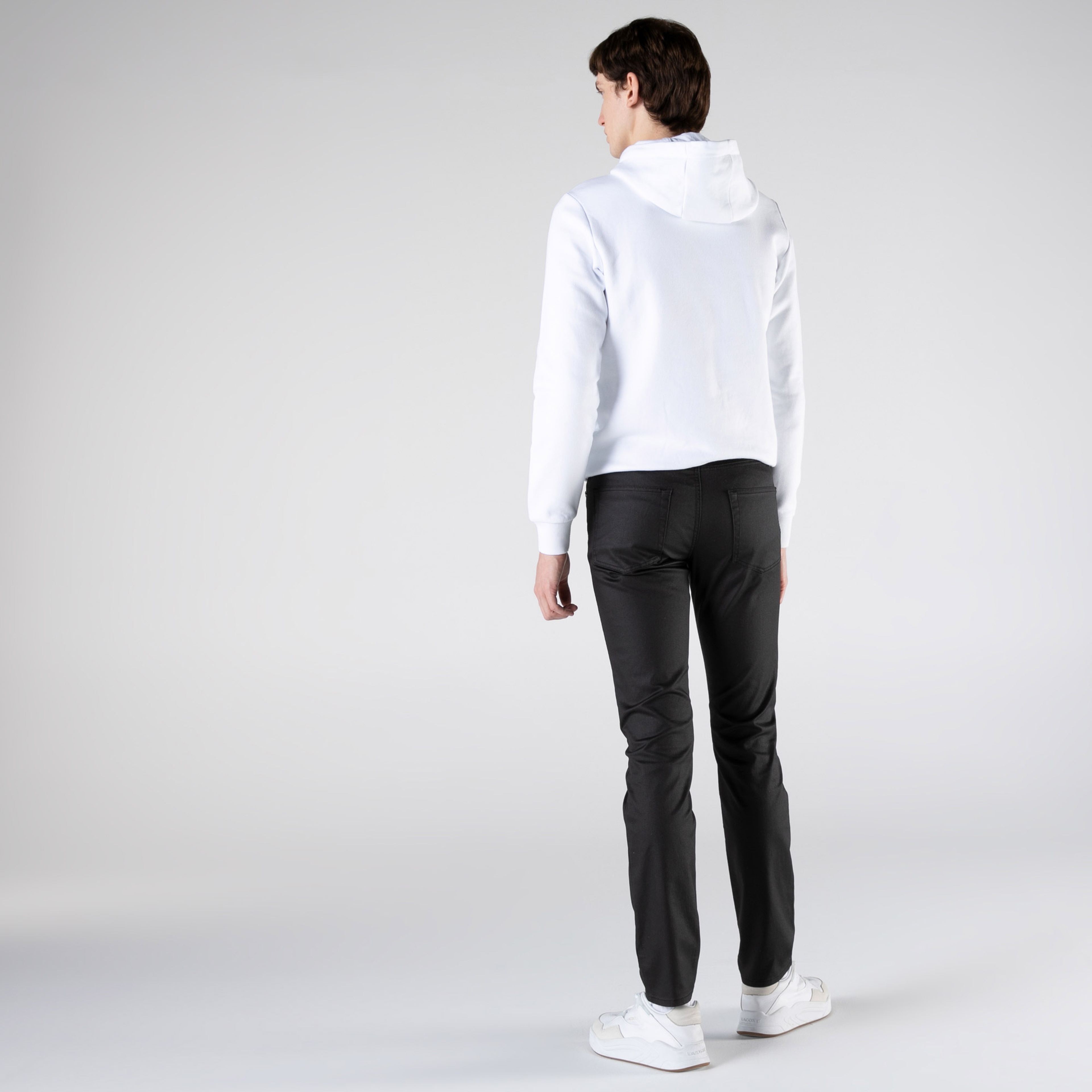 Lacoste Erkek Slim Fit Siyah Denim Pantolon