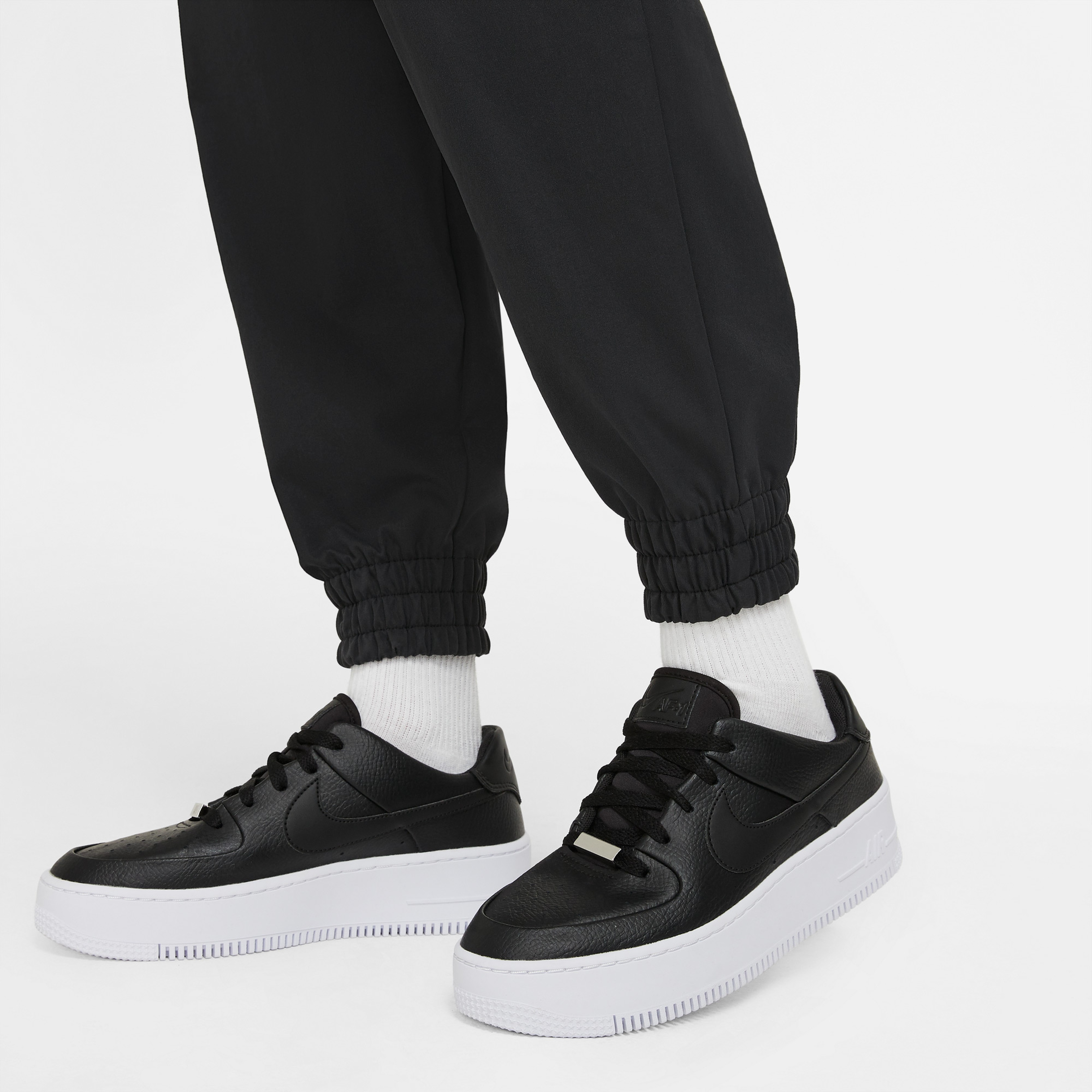 Nike Sportswear Swoosh Kadın Siyah Eşofman Altı