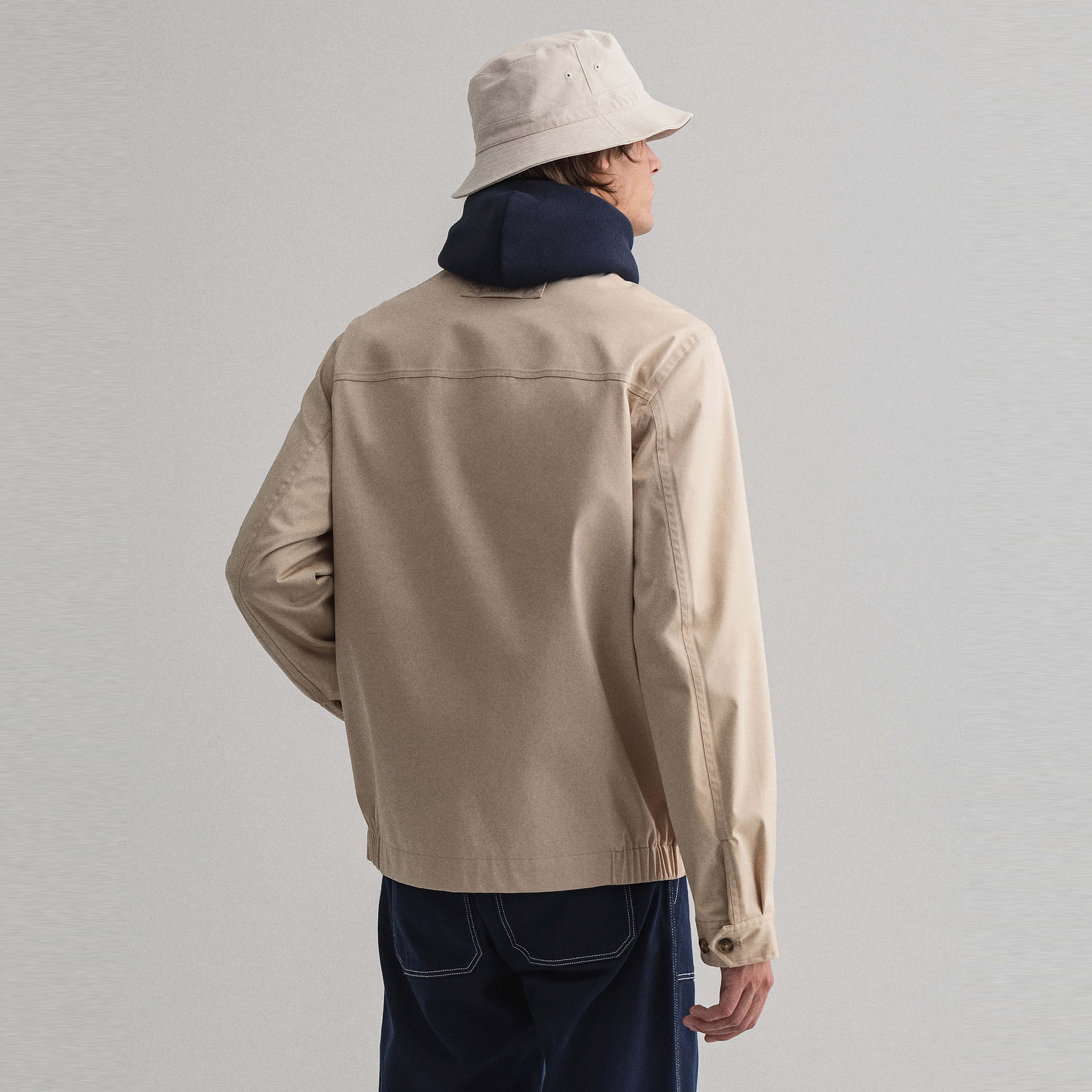 Gant Erkek Bej Fermuarlı Mont