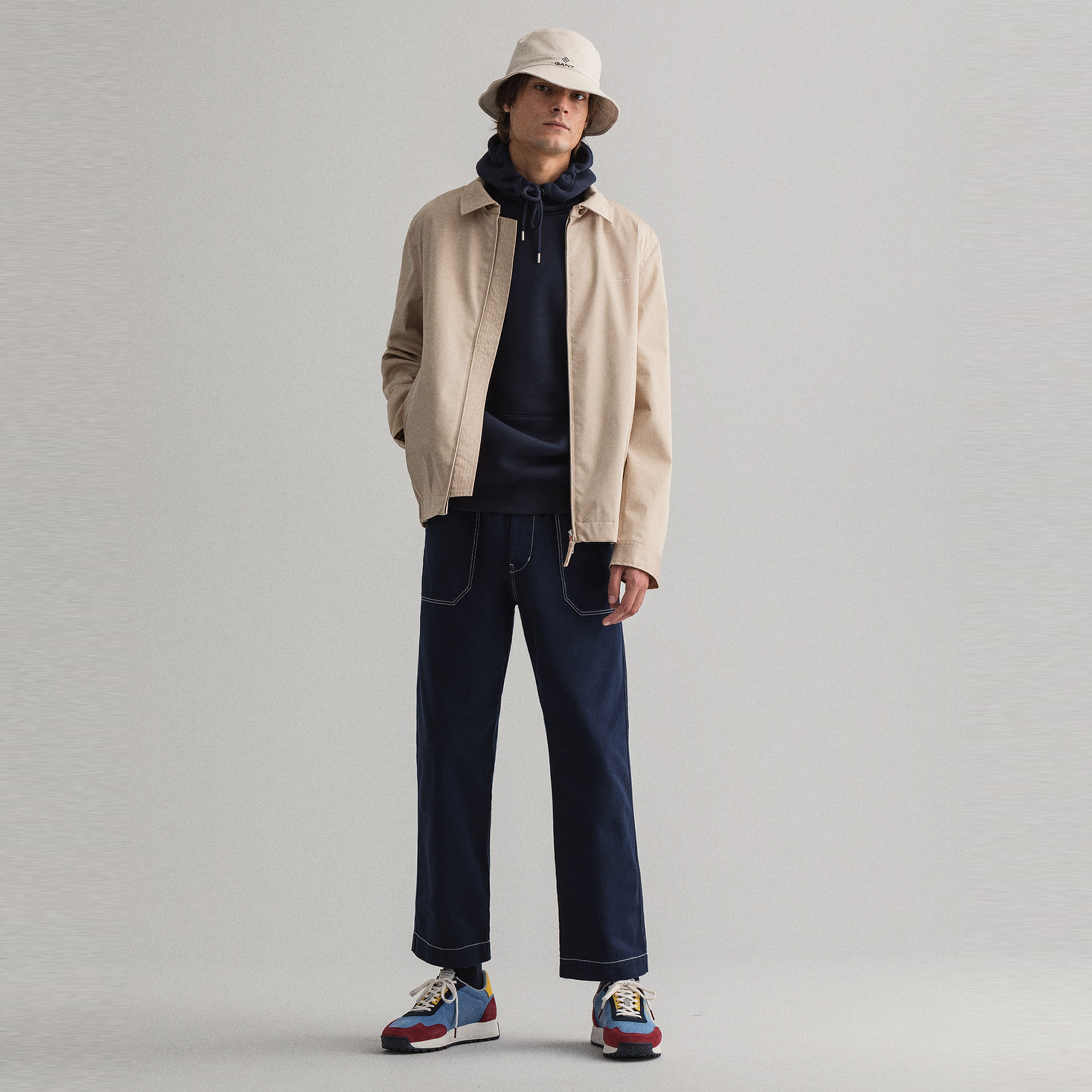 Gant Erkek Bej Fermuarlı Mont