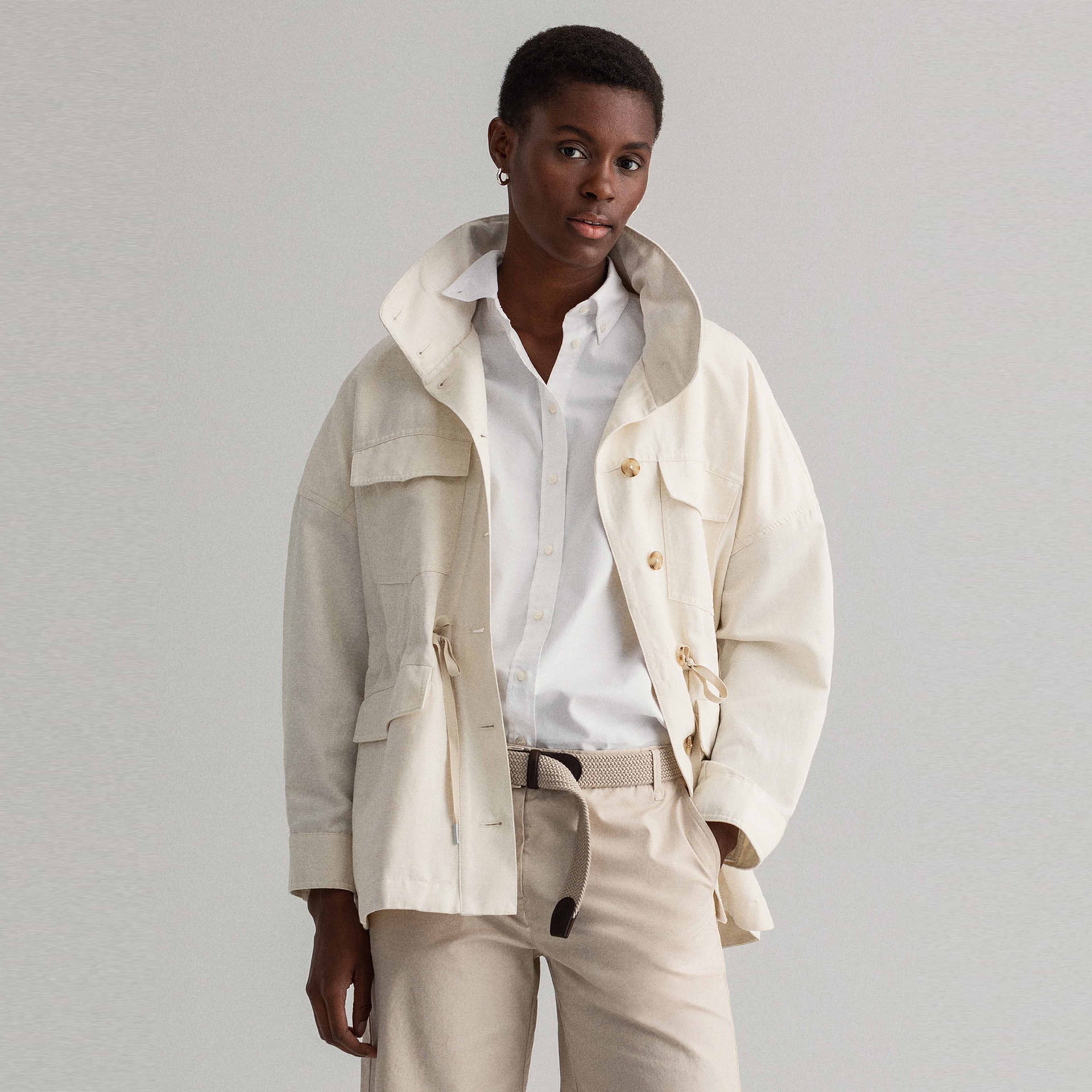 Gant Kadın Krem Mont