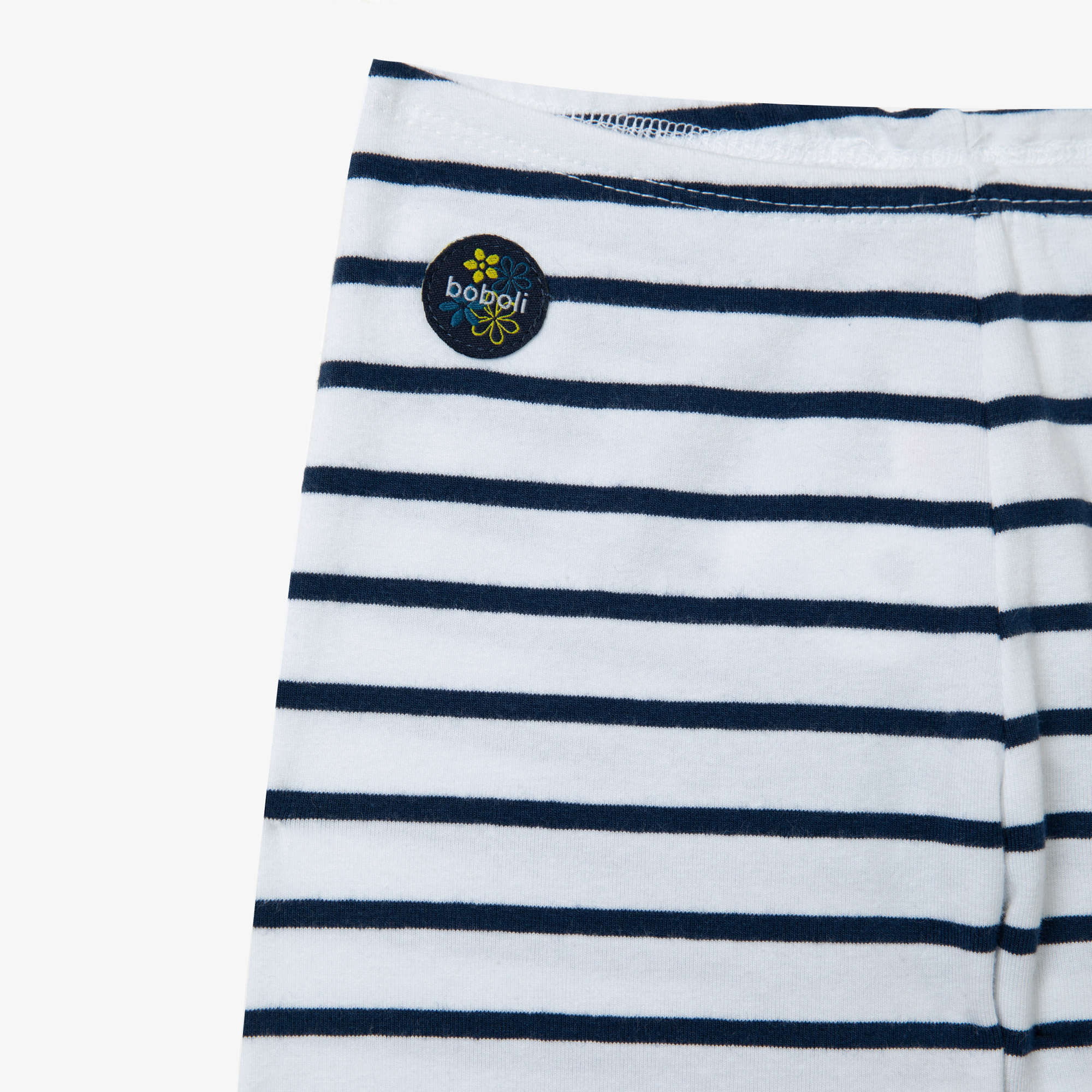 Boboli Yaz Desenli Lacivert Tayt